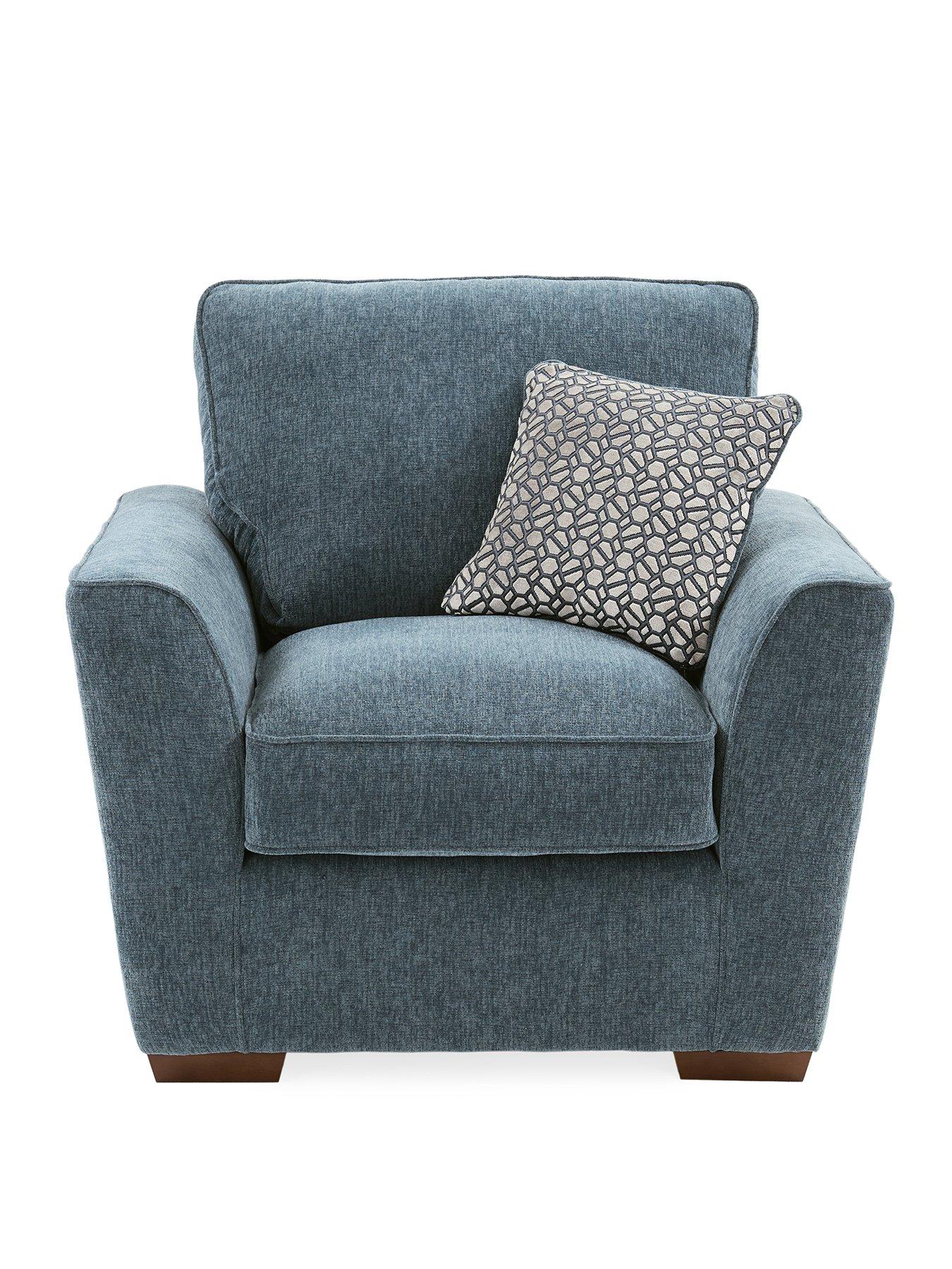 Image 2 of 7 of The Very Collection Lucerne Fabric Armchair&nbsp;- Made to Order in the UK