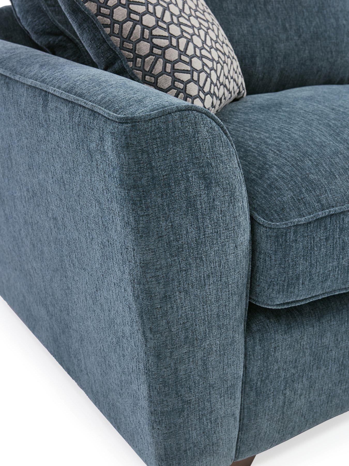 Image 4 of 7 of The Very Collection Lucerne Fabric Armchair&nbsp;- Made to Order in the UK