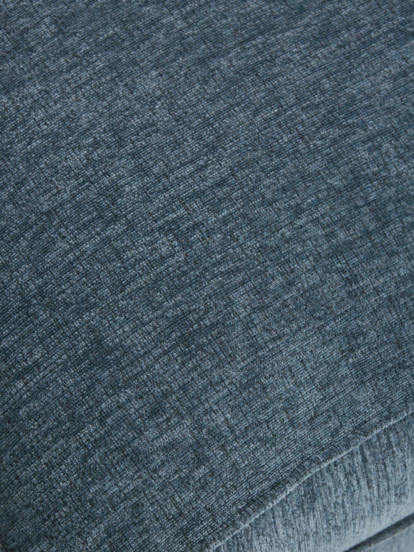 Image 6 of 7 of The Very Collection Lucerne Large Fabric&nbsp;Footstool&nbsp;- Made to Order in the UK