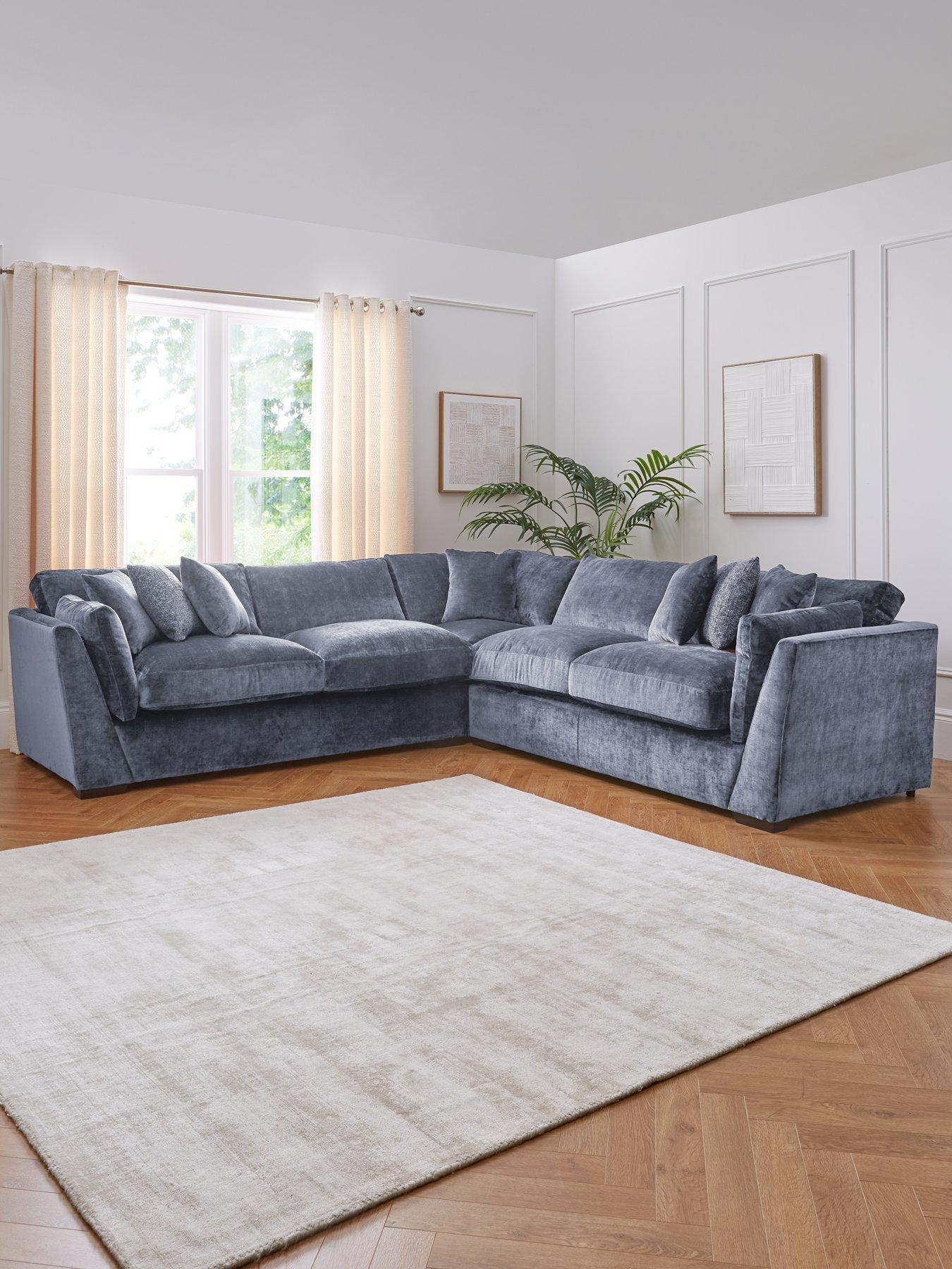 undefined Caressa Fabric Corner Group Sofa