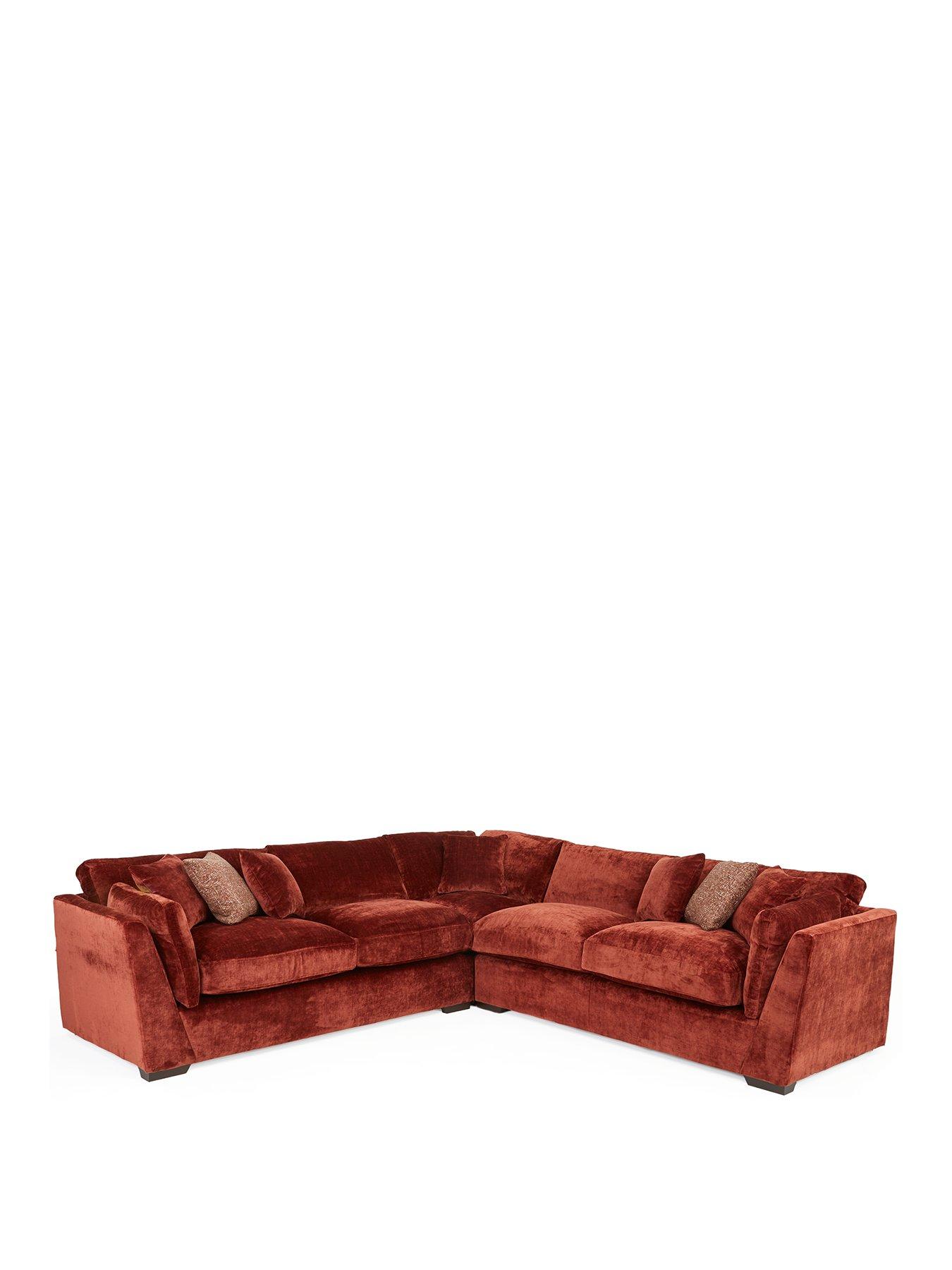 Image 2 of 7 of The Very Collection Caressa Fabric Corner Group Sofa