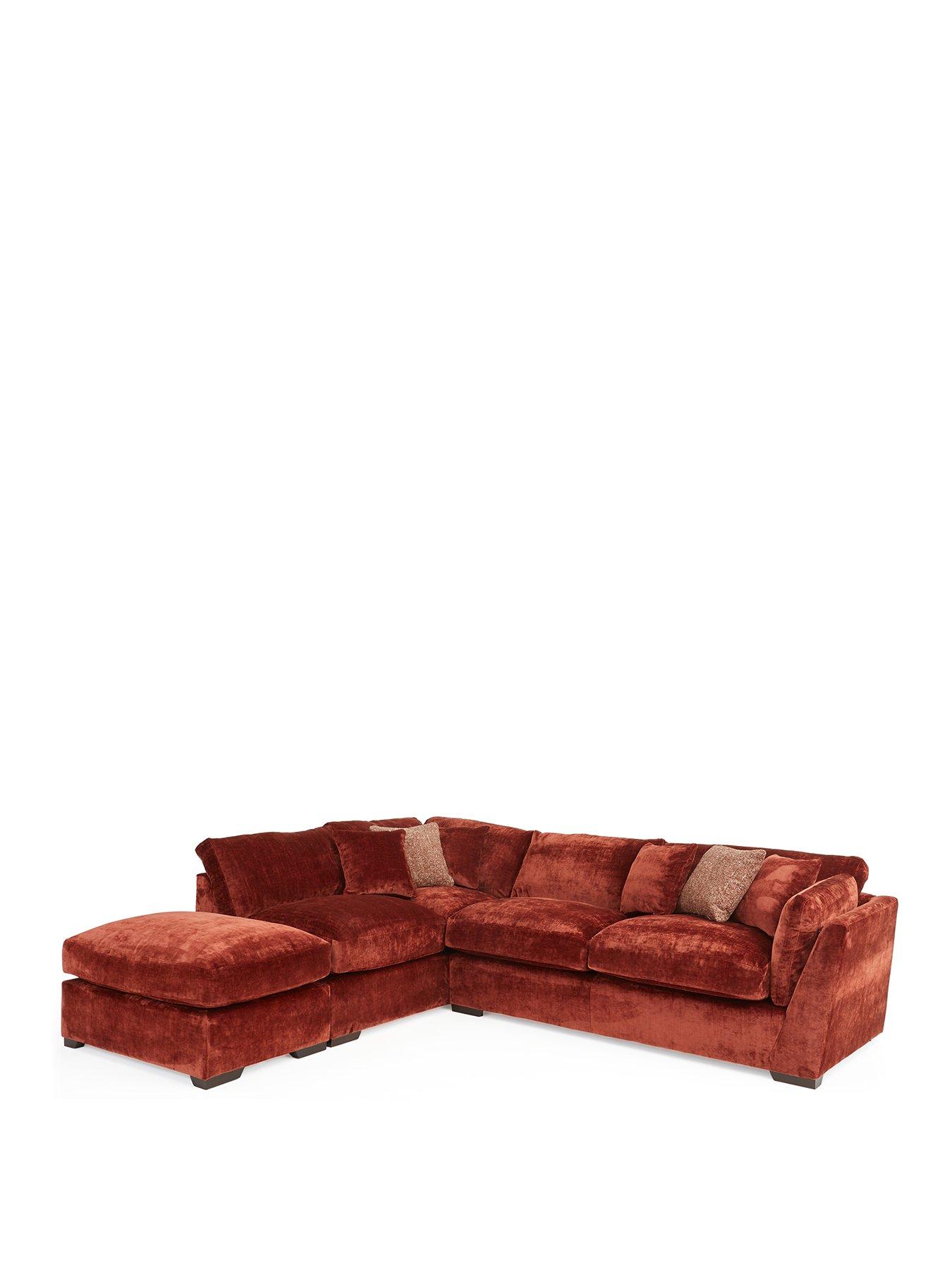 Image 2 of 7 of Very Home Caressa LH Corner Chaise with F/S
