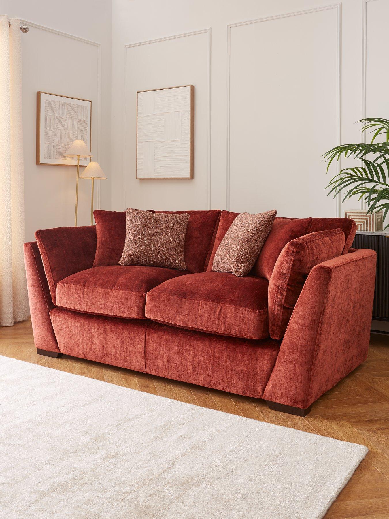 The Very Collection Caressa Fabric 2 Seater Sofa - Made to Order in the UK - FSC® Certified
