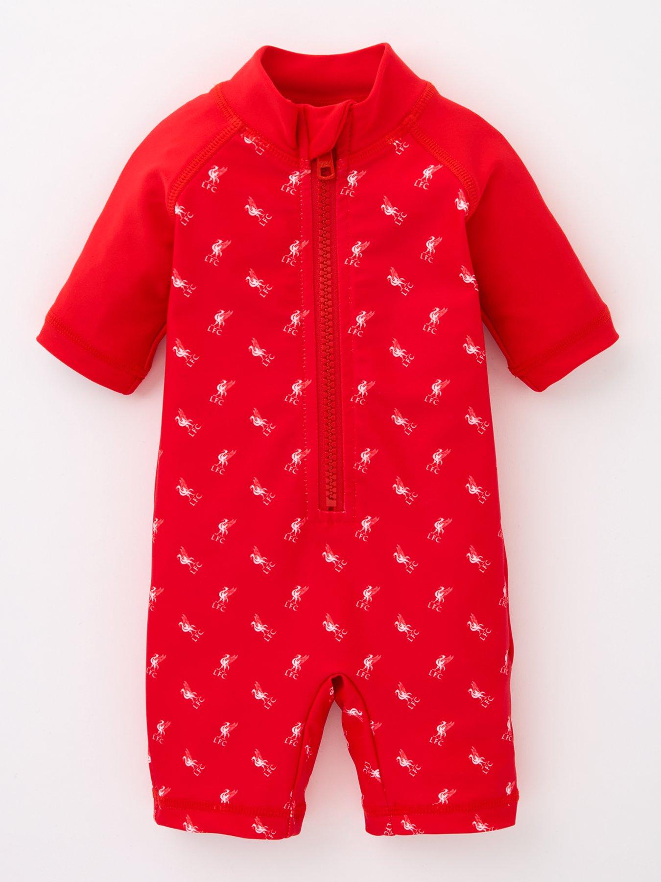 undefined LFC Baby Swimsuit - Red