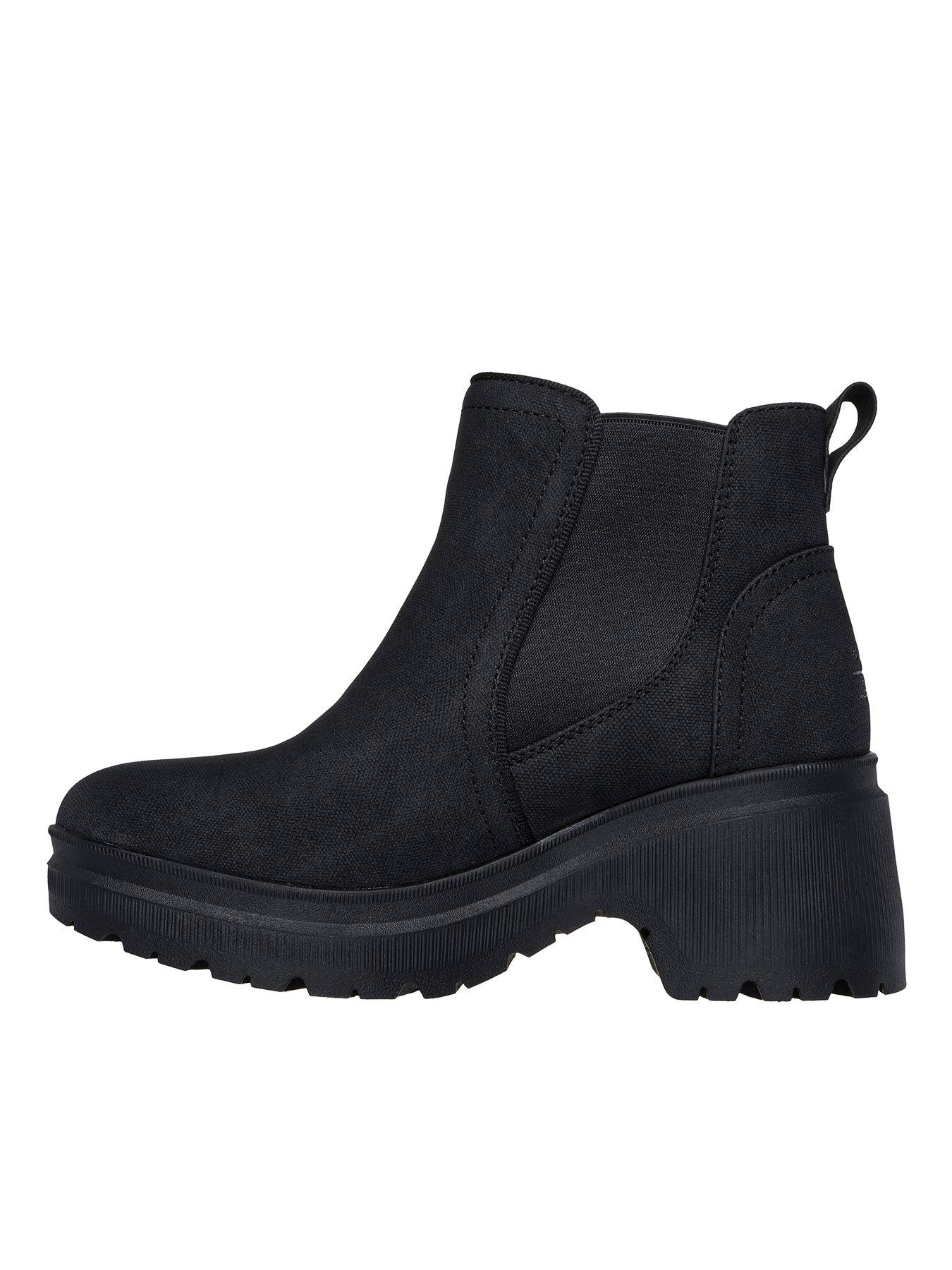 Skechers chunky boots hotsell