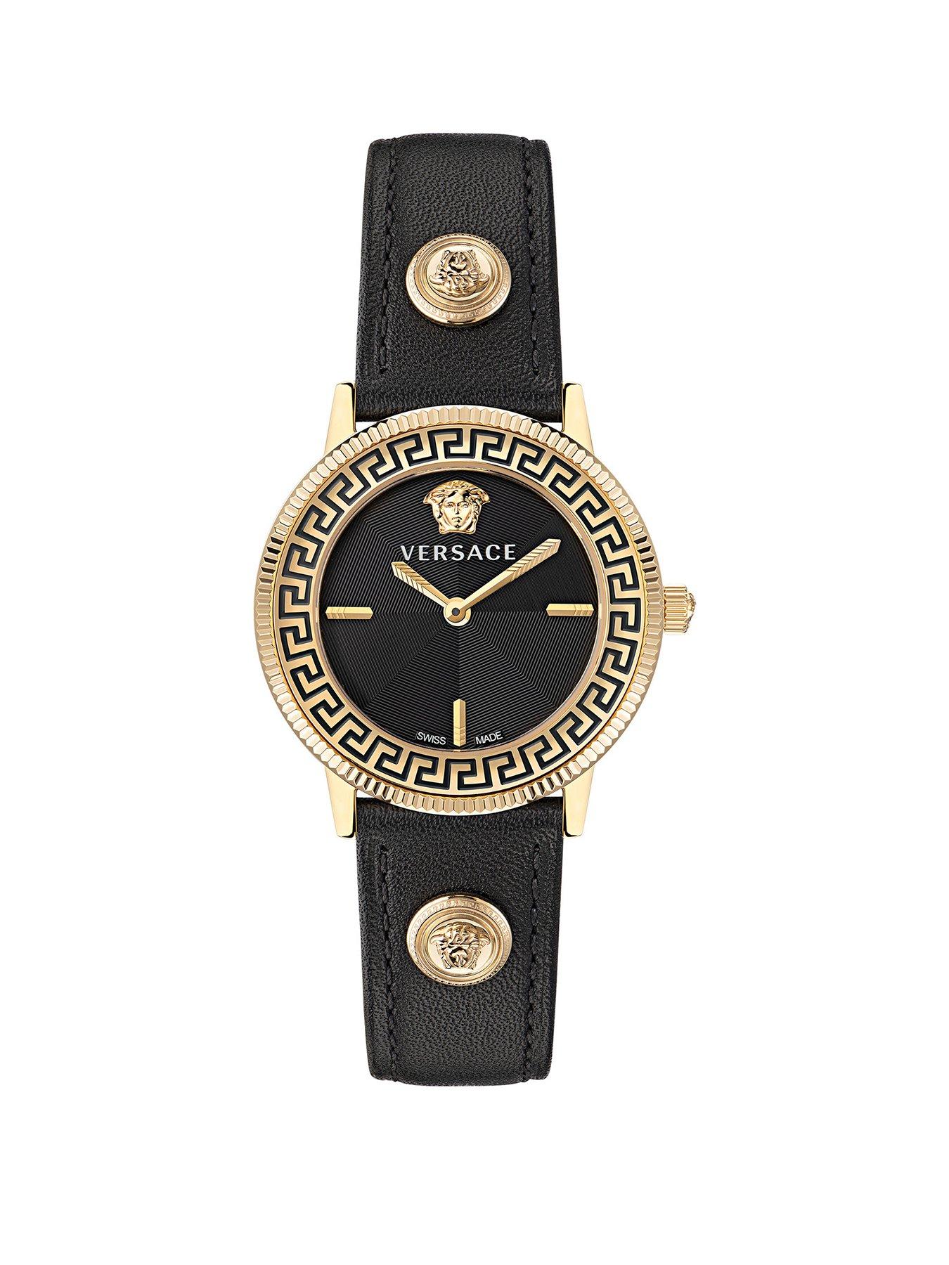 Product photograph of Versace V-tribute Watch from very.co.uk