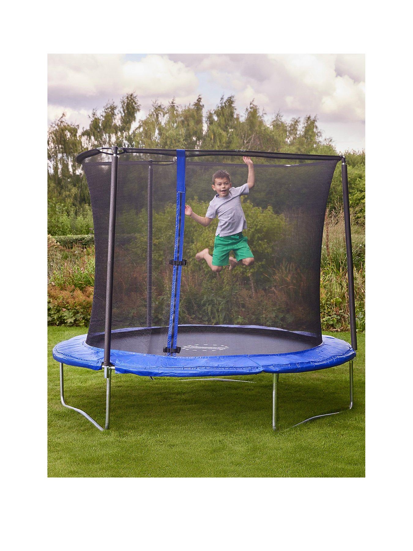 Image 1 of 6 of Sportspower 8ft Trampoline Blue