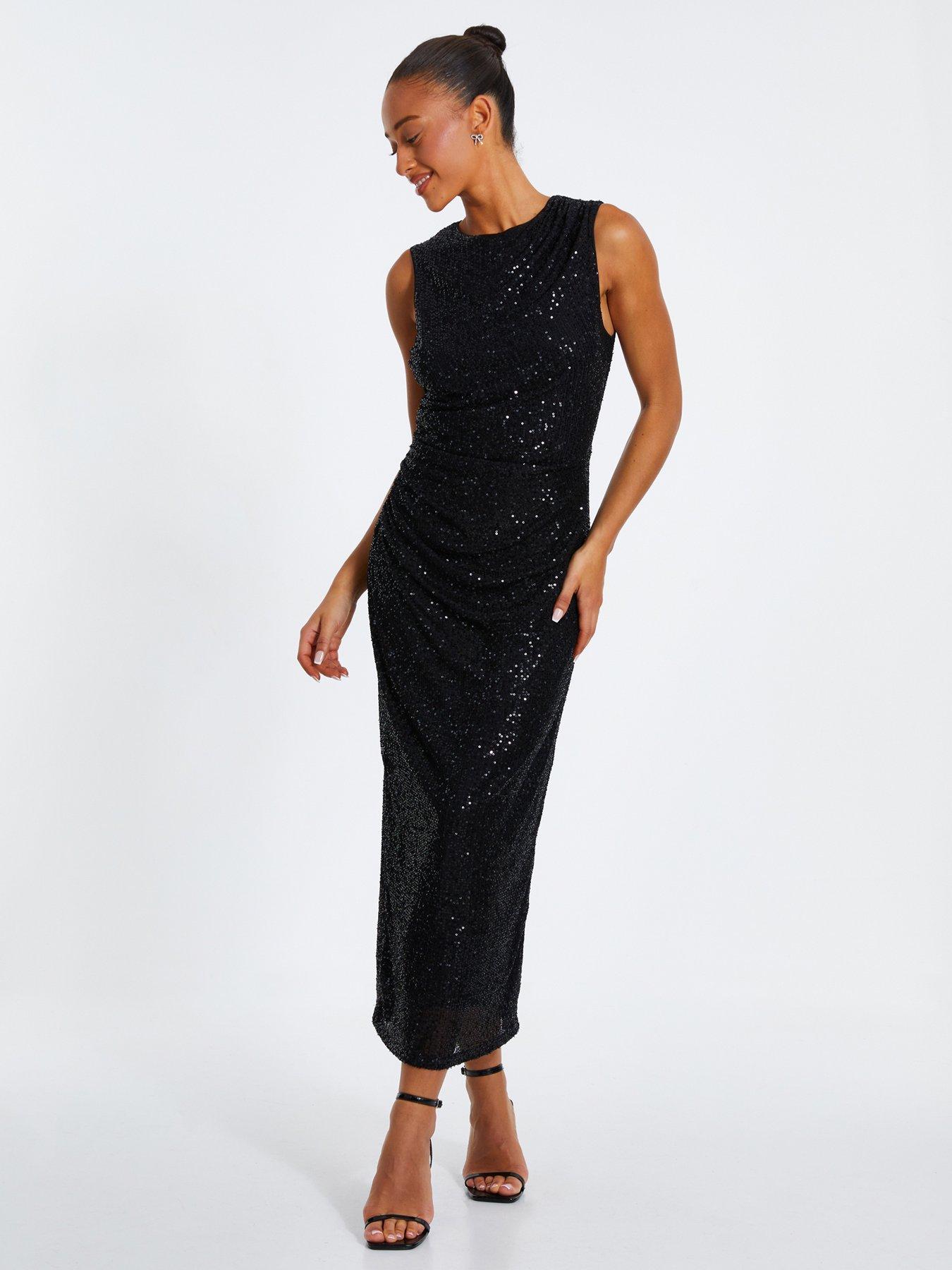 black sparkly dress quiz Lille Dress at Atelier Delphine main image 0