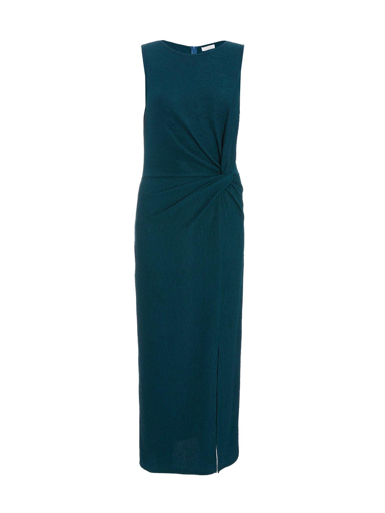 Quiz teal dress sale