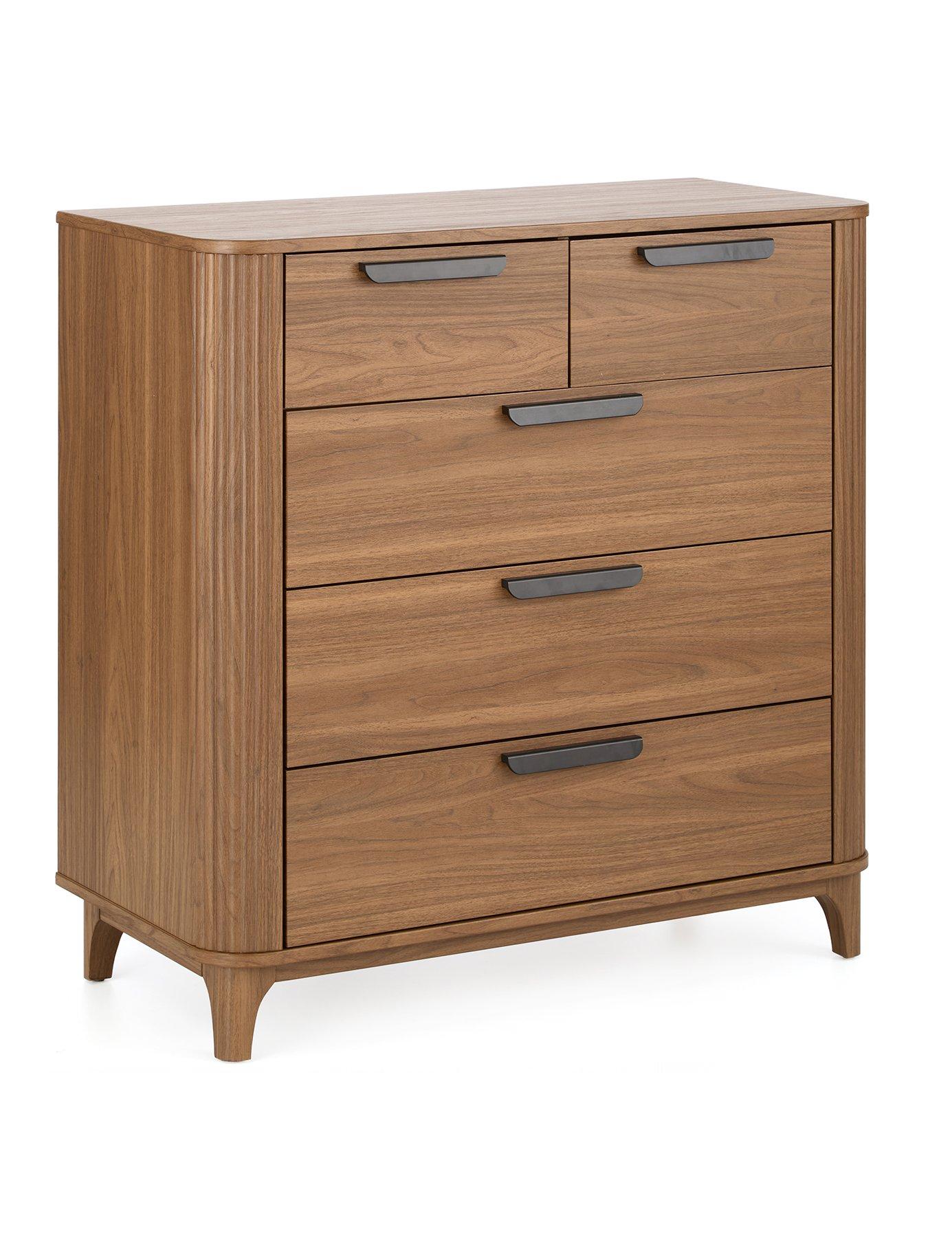 The Very Collection Carina 2 + 3 Chest Of Drawers - Mid Oak - FSC ...