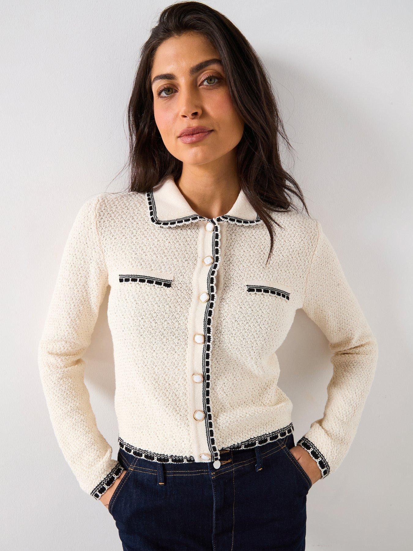 undefined Long Sleeve Trophy Top - Cream