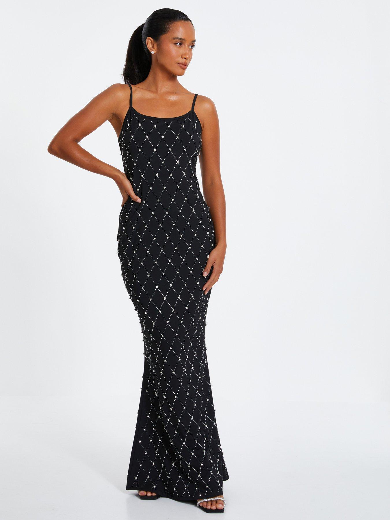 Petite black maxi dress uk best sale