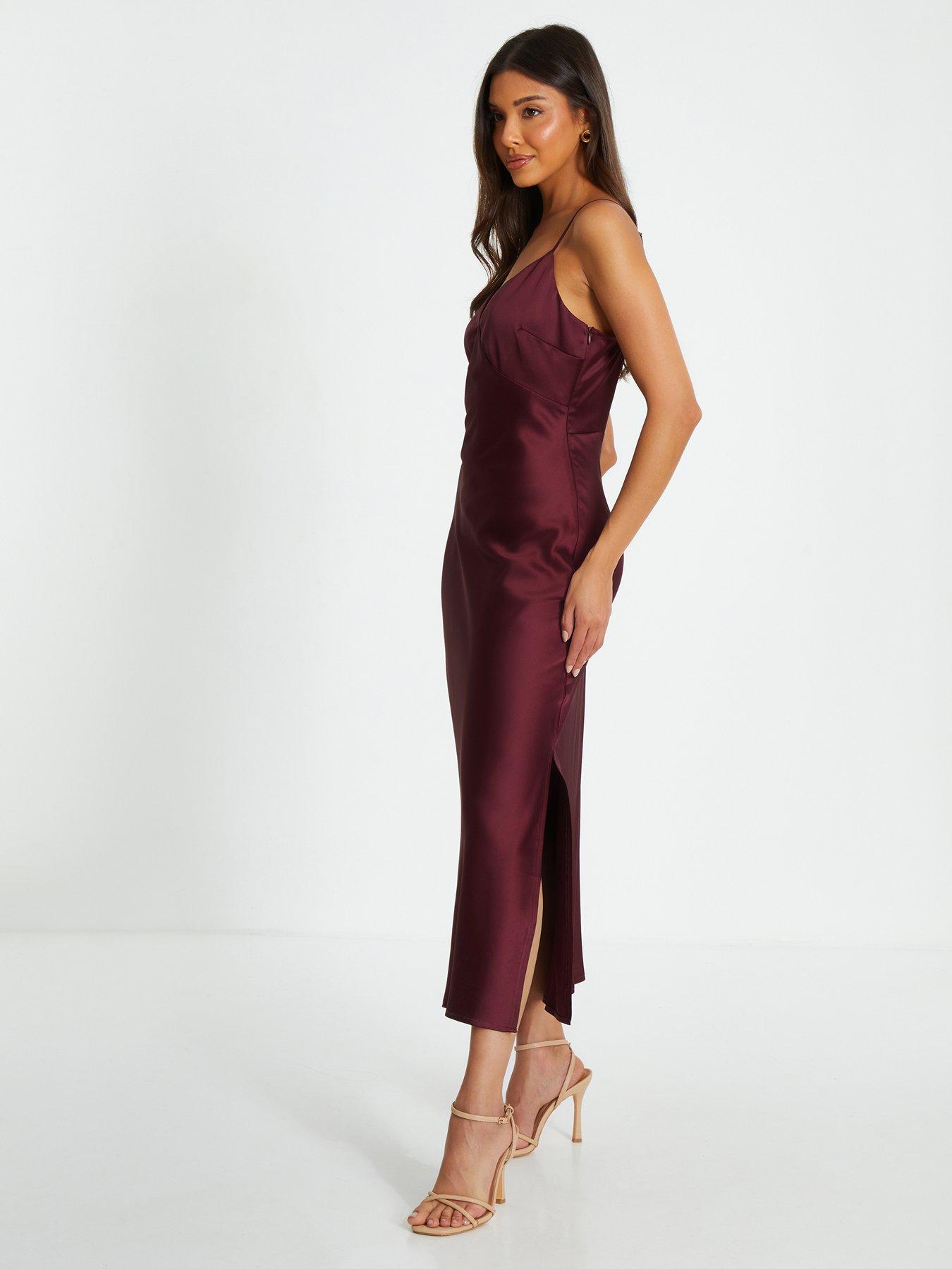 midi sequin dress PatBO BOSSA SEQUIN PLUNGE MIDI DRESS