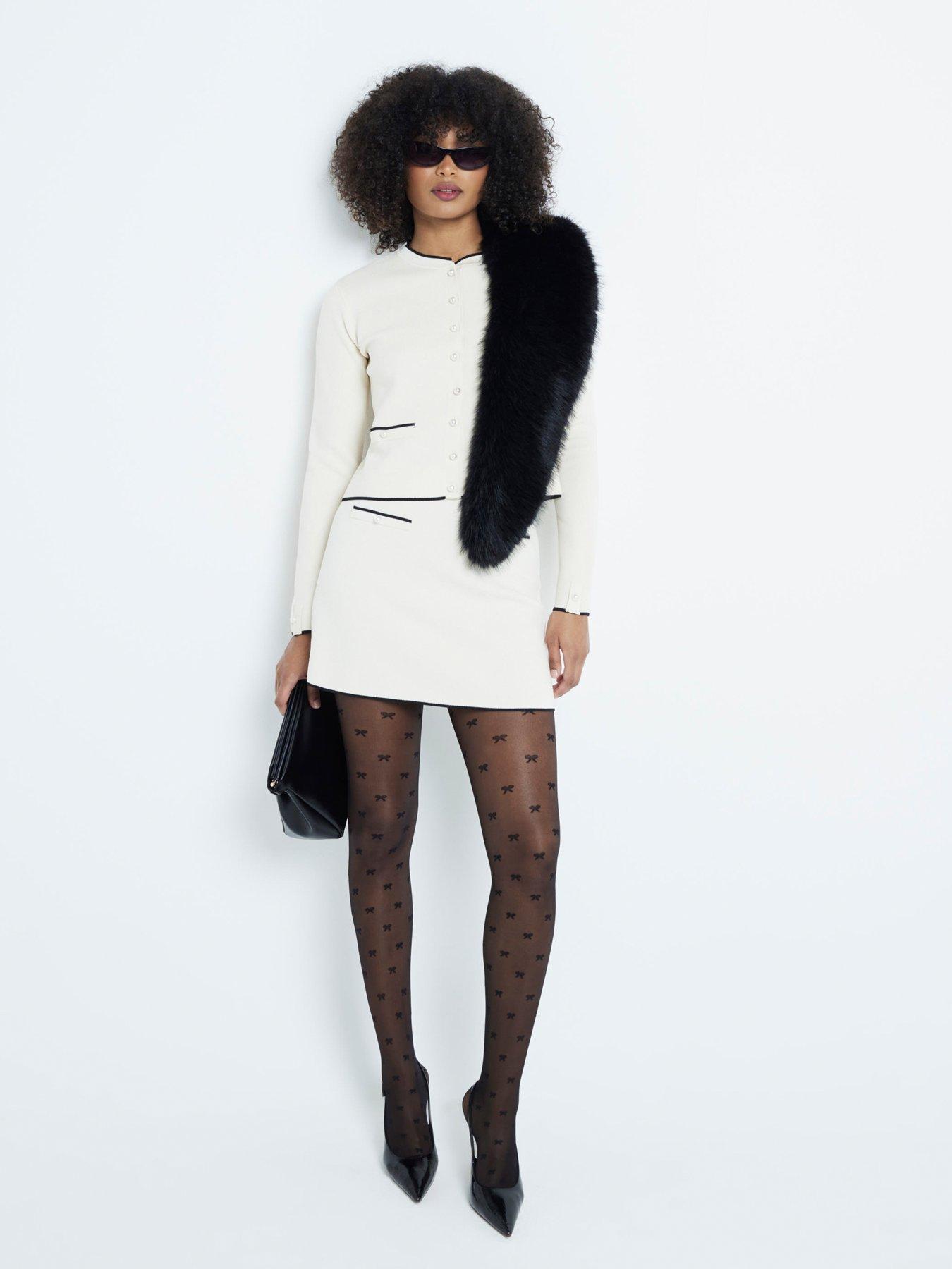 Image 3 of 6 of River Island Clean Military Cardigan - Cream