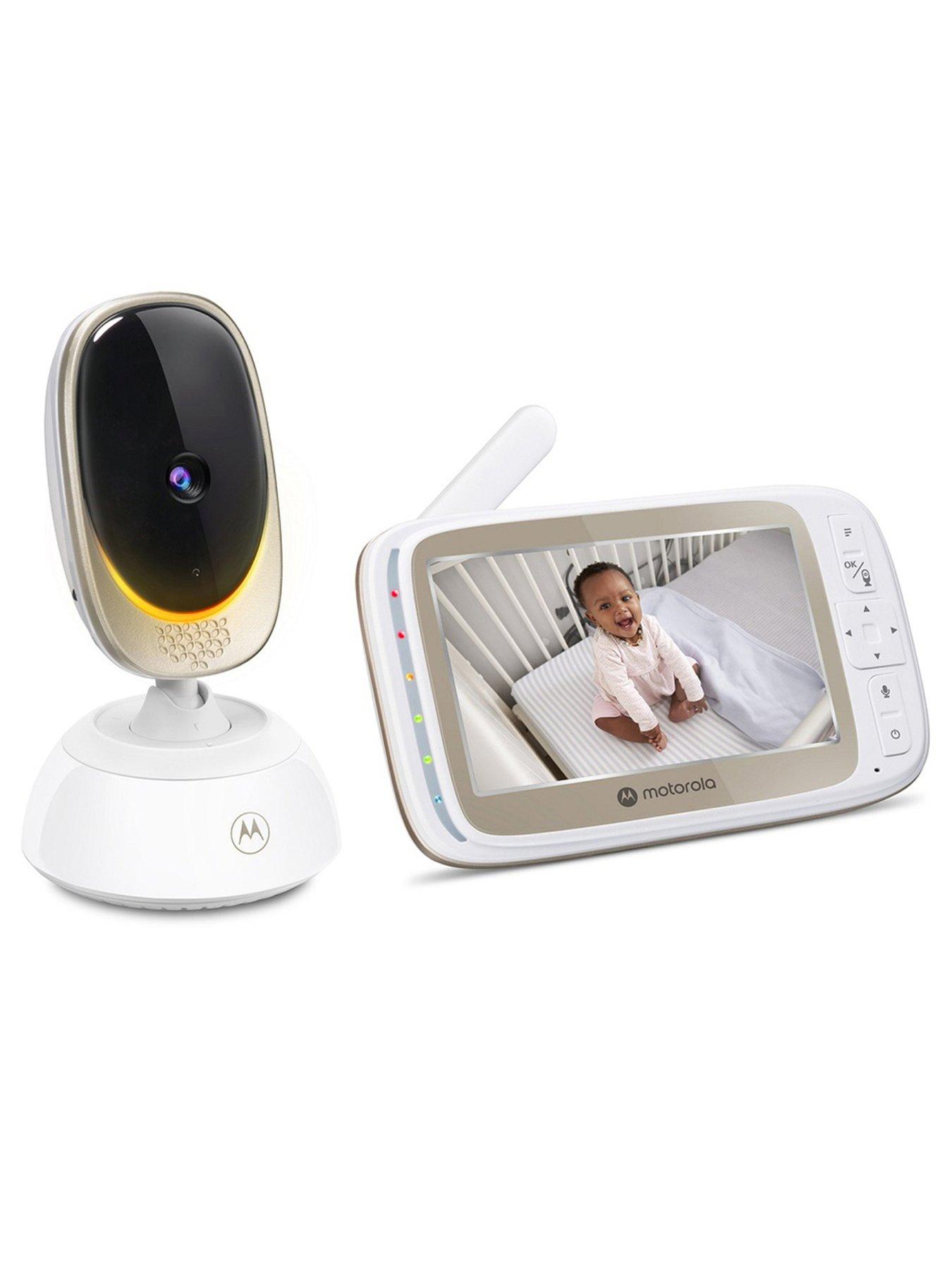 Image 6 of 8 of Motorola VM85 5" Smart WiFi Video Baby Monitor with Mood Light &amp; Temperature Monitoring