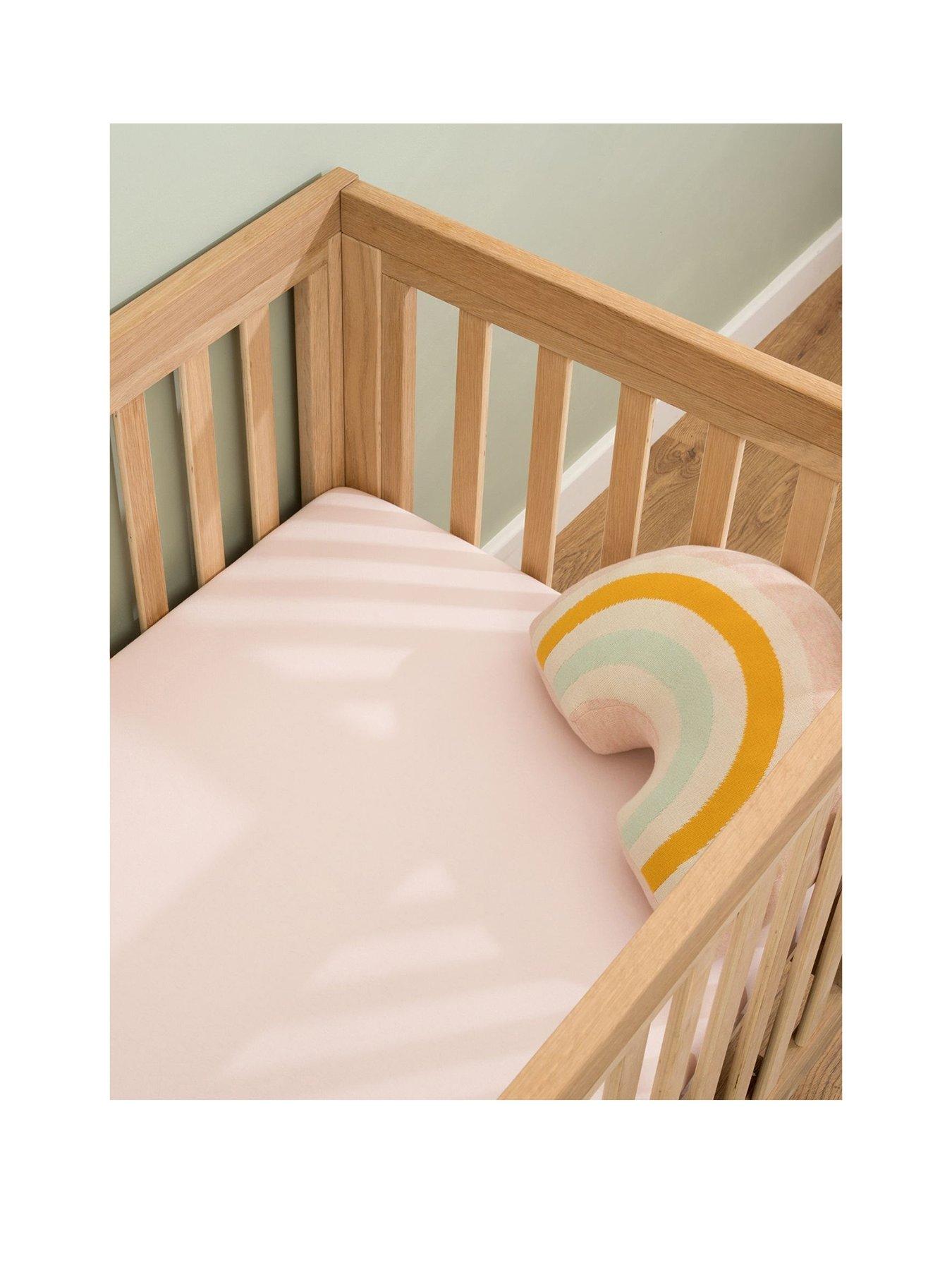 Image 3 of 5 of Clair De Lune Cot Bed Sheets &amp; Cellular Blanket -&nbsp;Pink