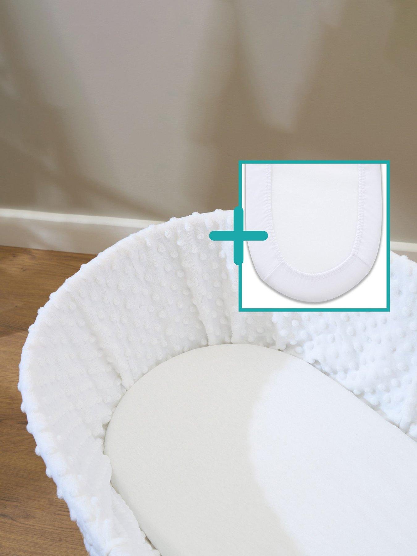 Clair De Lune Moses Sheets  &  Mattress Protector