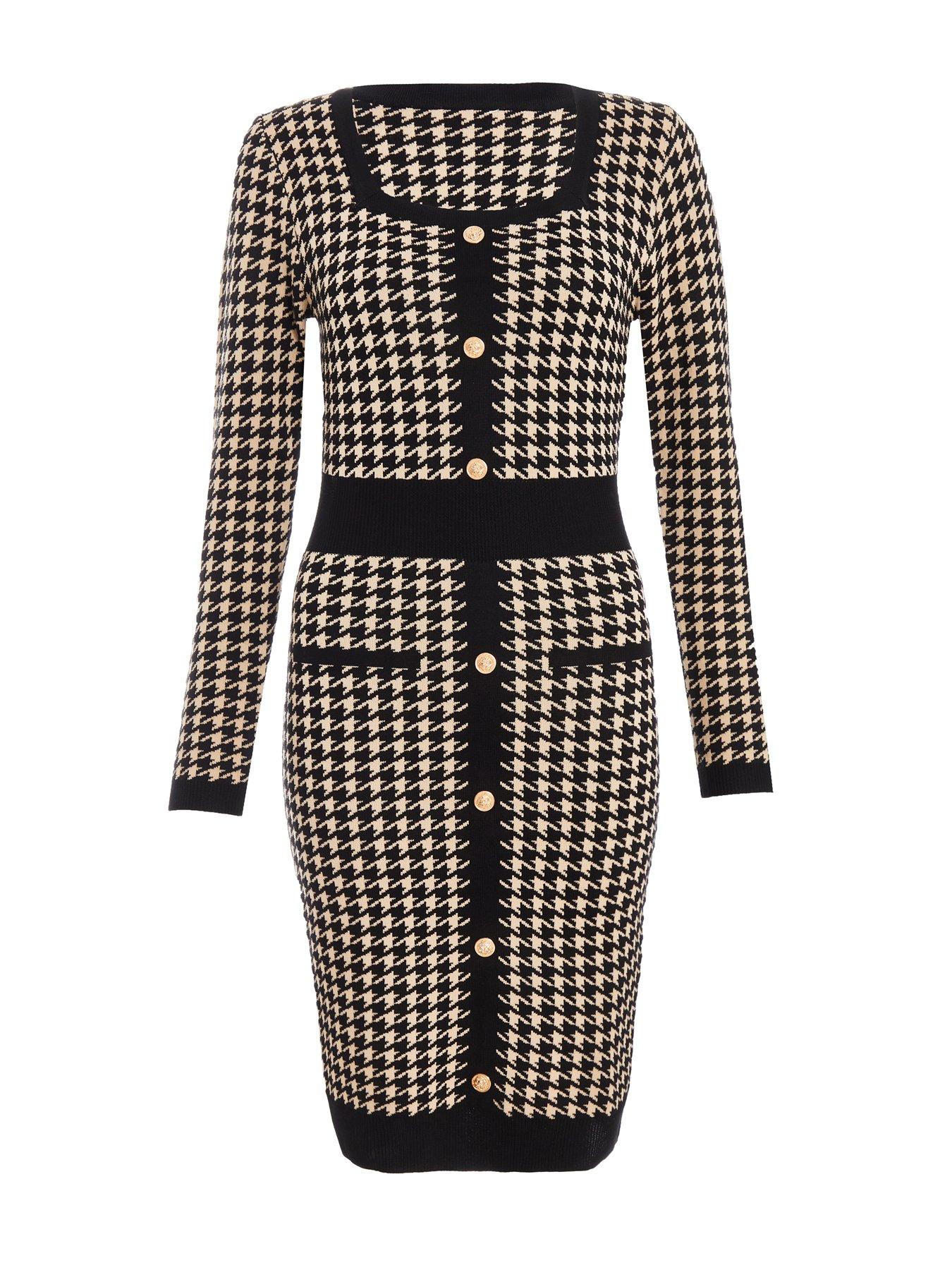 Dogtooth dress next best sale