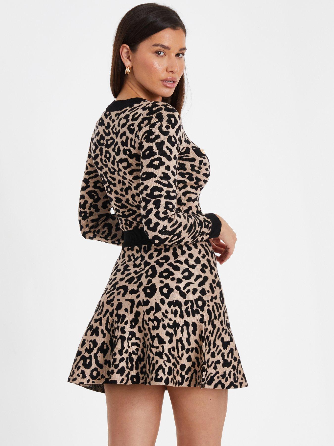Leopard print mini skirt quiz hotsell
