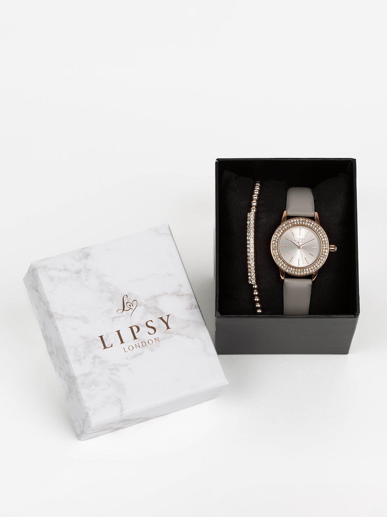 Lipsy london watch rose gold best sale