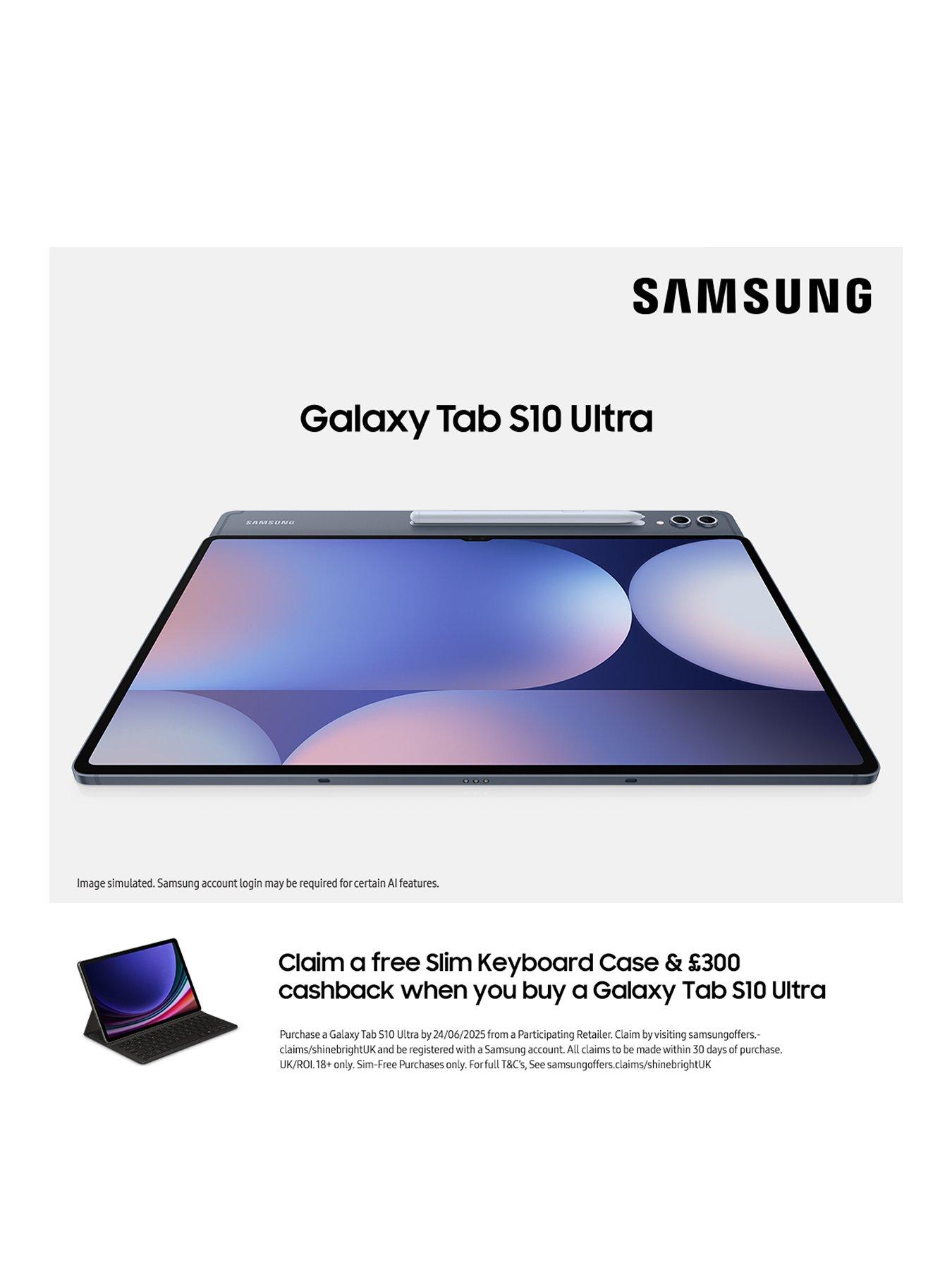 Image 3 of 8 of Samsung Galaxy Tab S10 Ultra 512GB Moonstone Grey with Charger