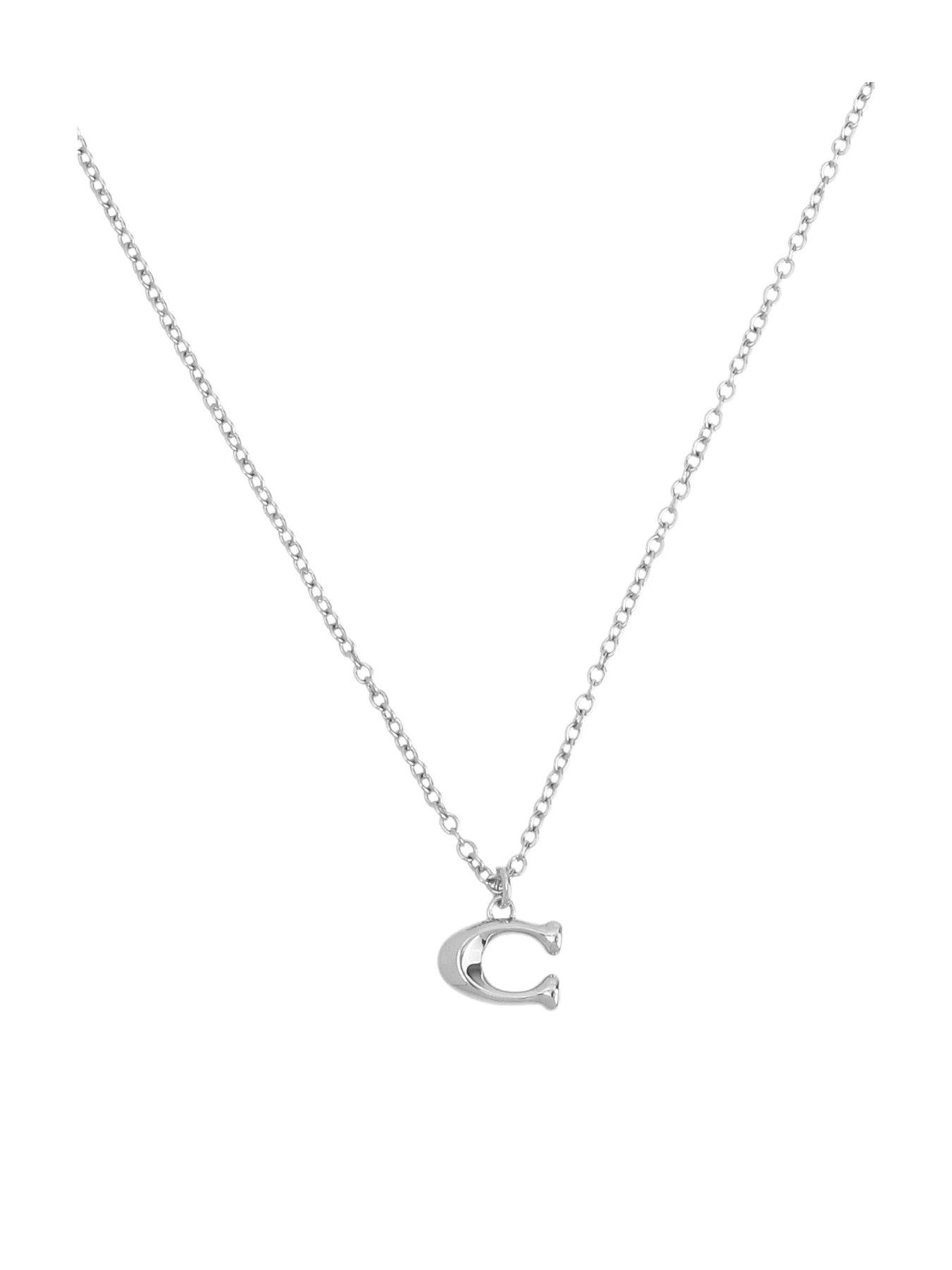 Image 1 of 3 of COACH Signature Starter Necklace