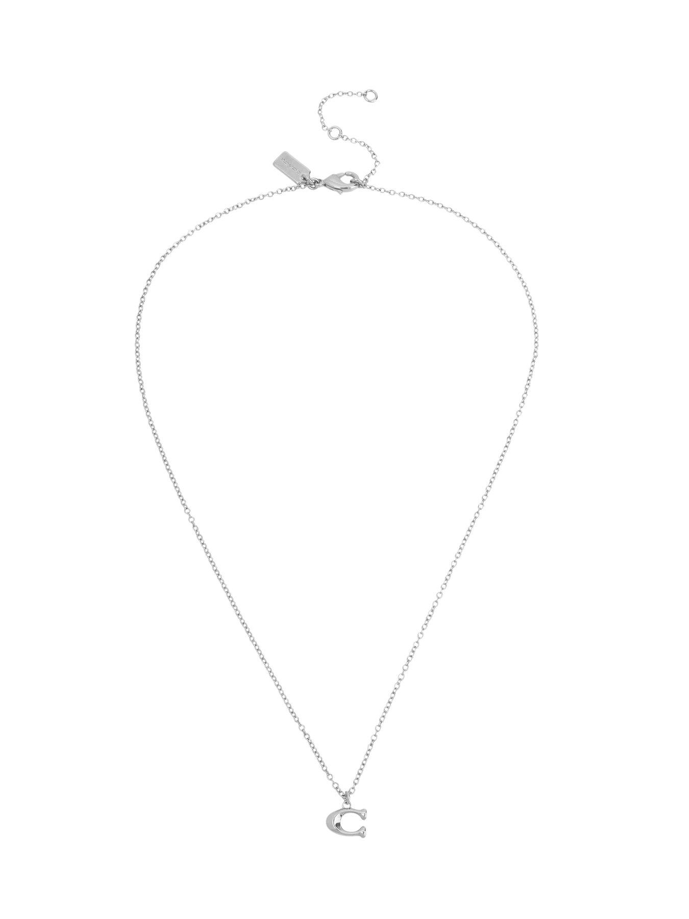 Image 2 of 3 of COACH Signature Starter Necklace