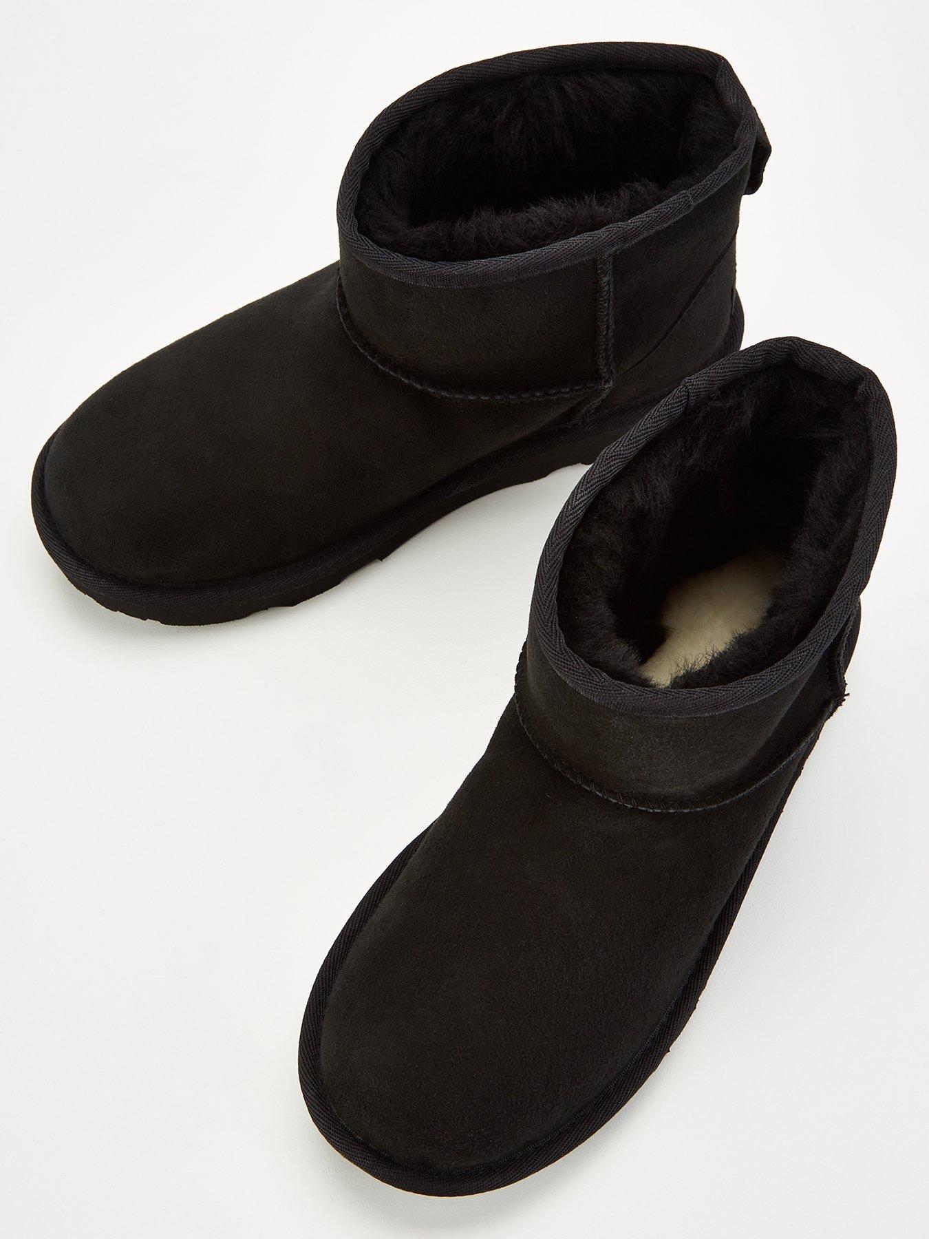Image 4 of 7 of UGG Kids Classic Mini II Boots - Black