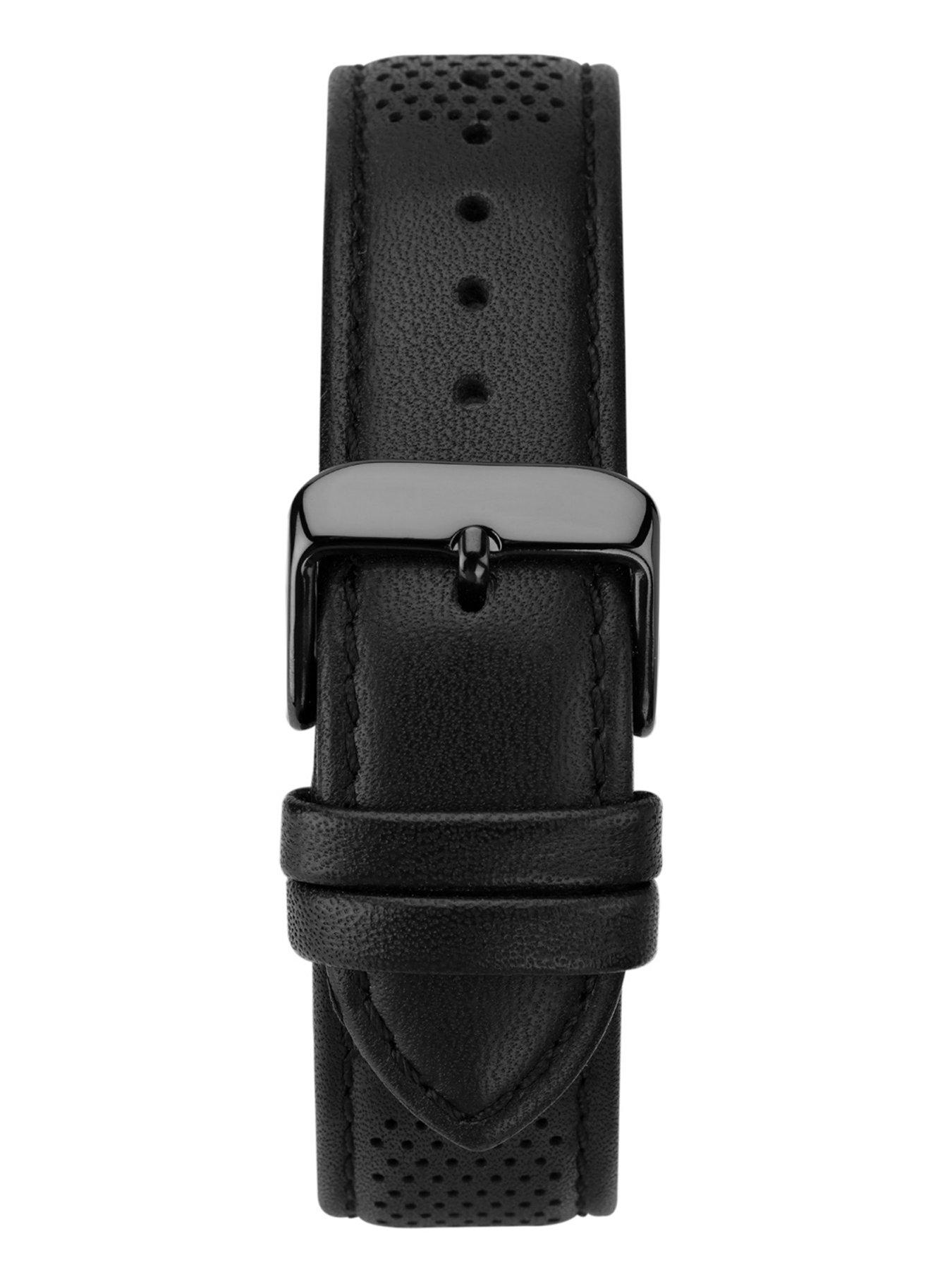 Sekonda Endurance Orologio Uomo 44 Mm Quarzo - Quadrante Analogico Data E Cinturino Pelle Nera