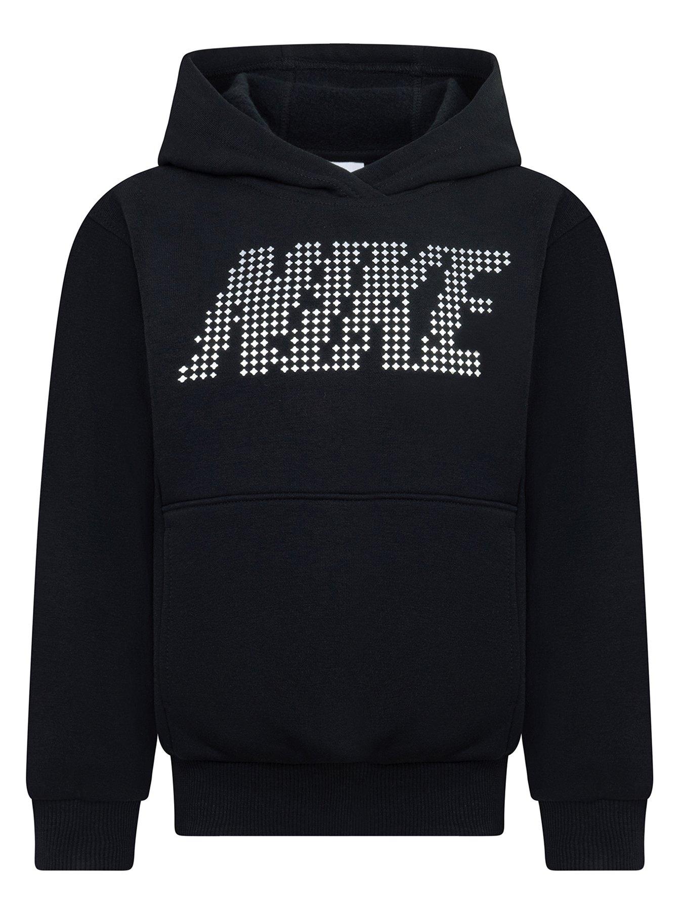 undefined Kids Shine Overhead Hoodie - Black
