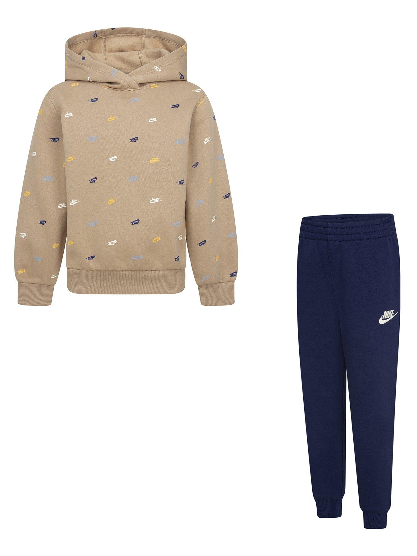 undefined Kids All Over Print Tracksuit - Navy