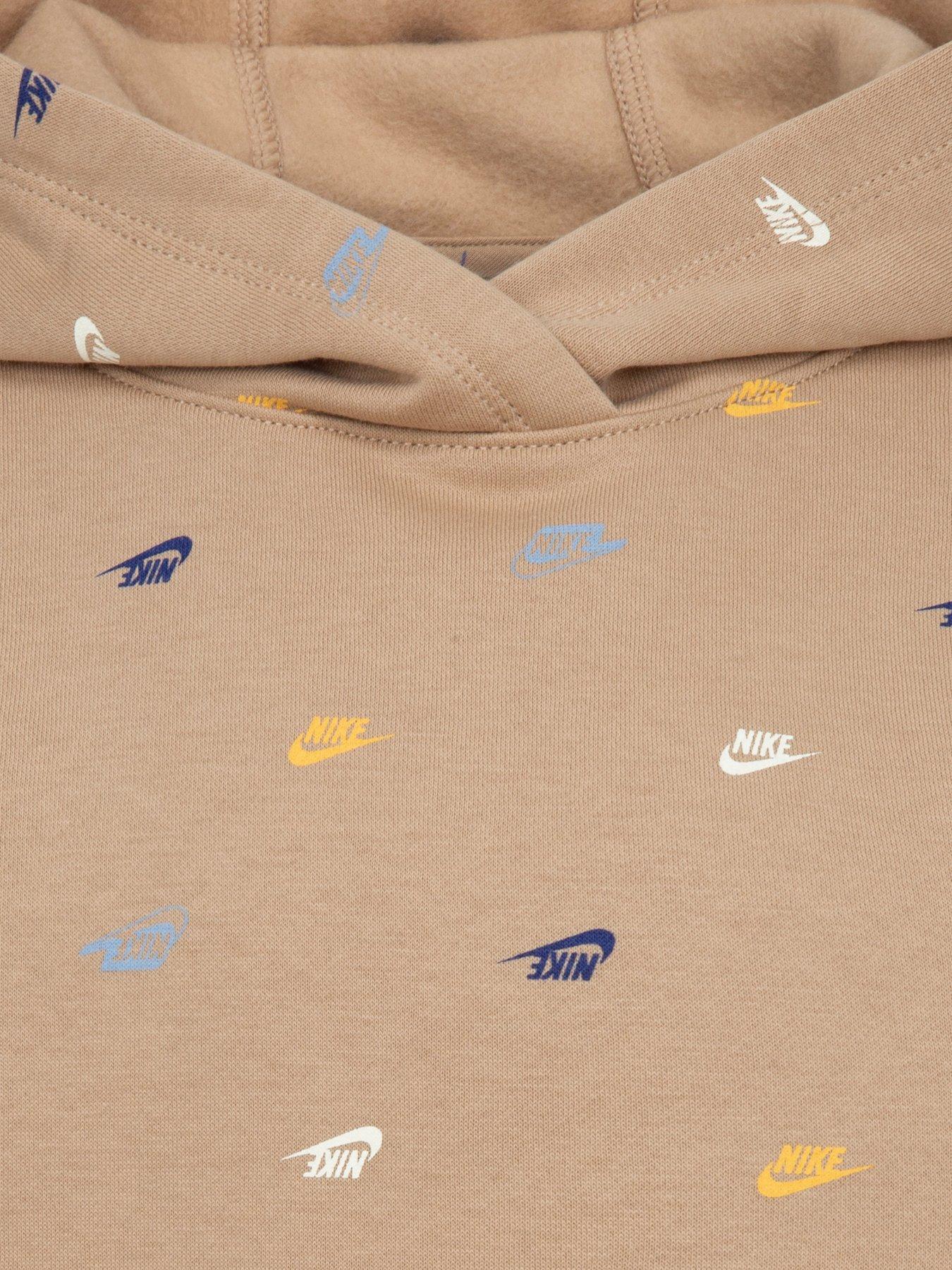 Image 3 of 4 of Nike Kids All Over Print Tracksuit - Navy