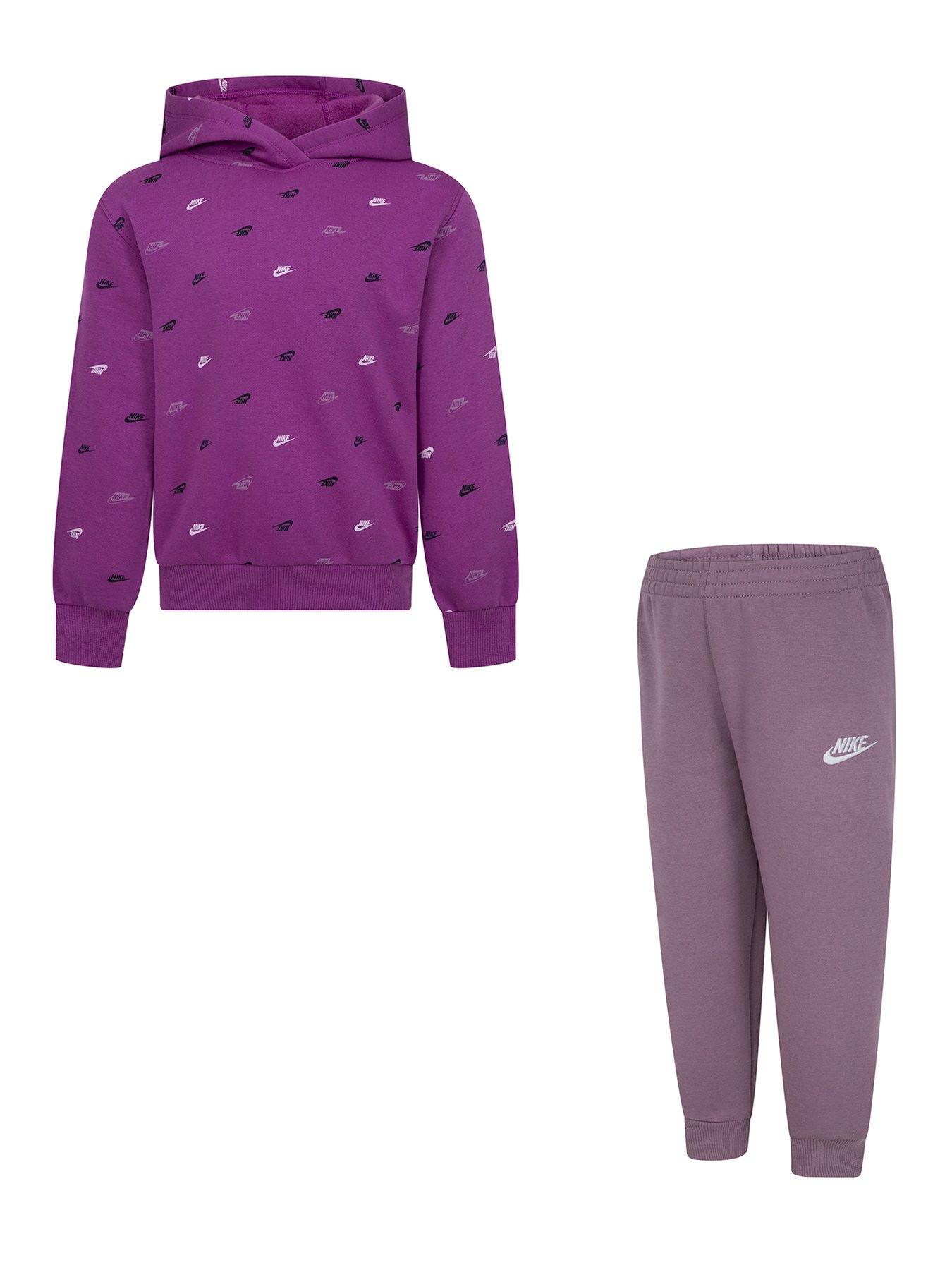 Nike all over print tracksuit online