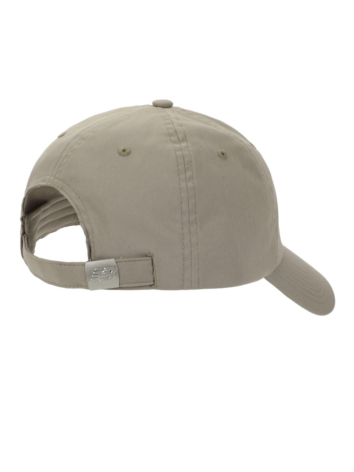 Image 2 of 3 of New Balance Women's 6 Panel Linear Logo Hat- Khaki