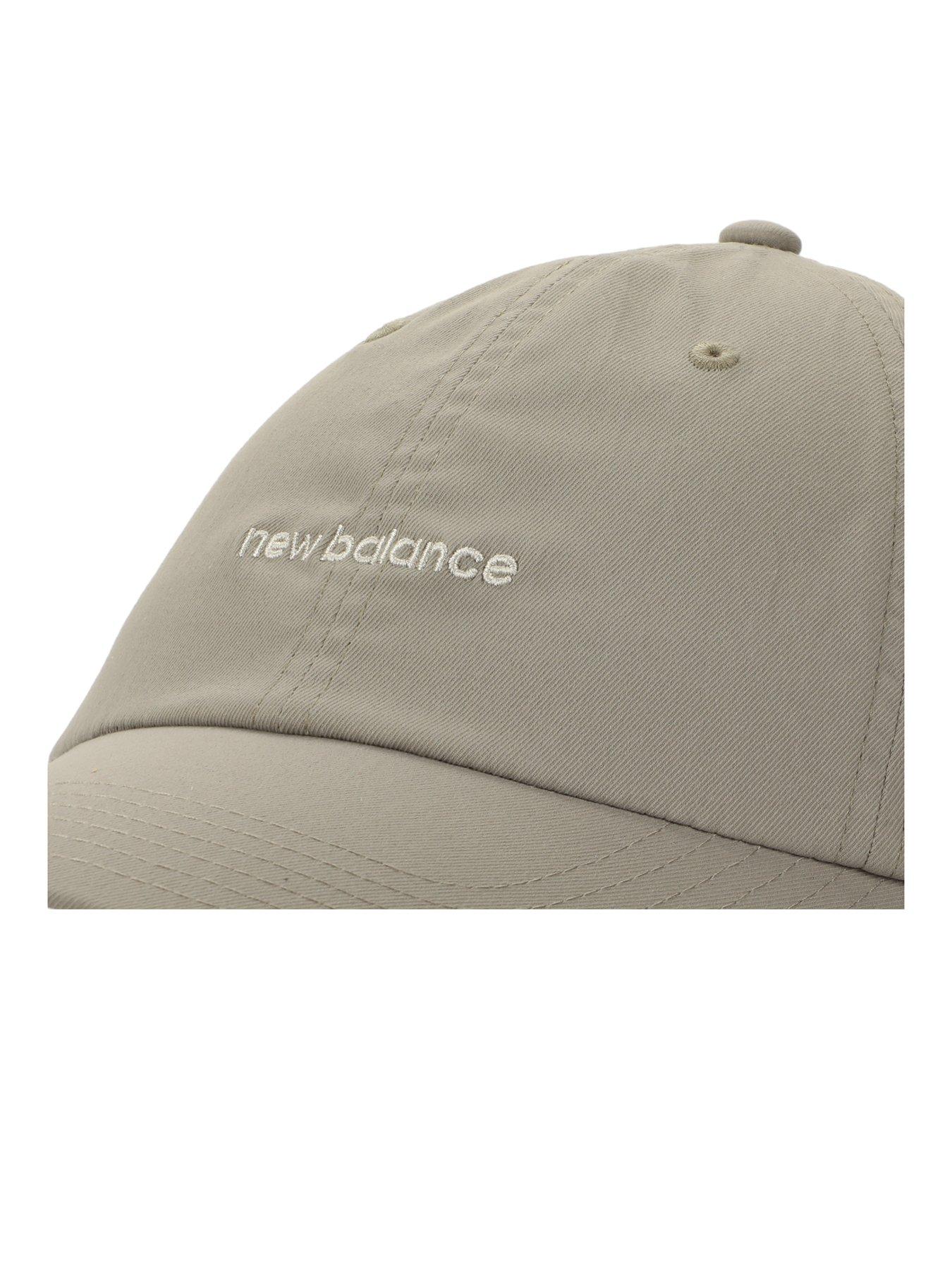 Image 3 of 3 of New Balance Women's 6 Panel Linear Logo Hat- Khaki