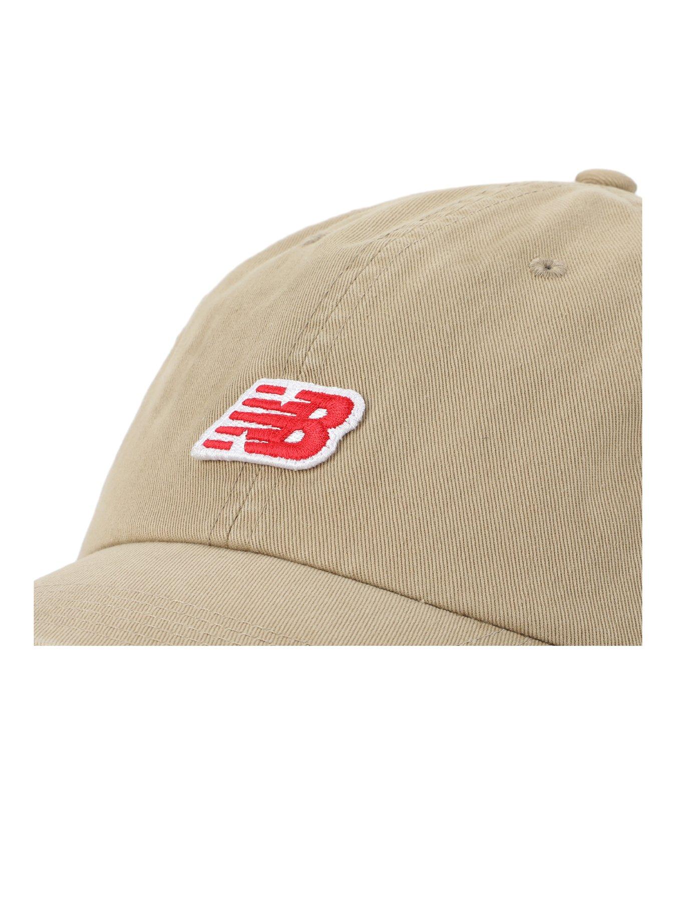 Image 3 of 3 of New Balance 6 Panel NB Patch Logo Hat - Beige