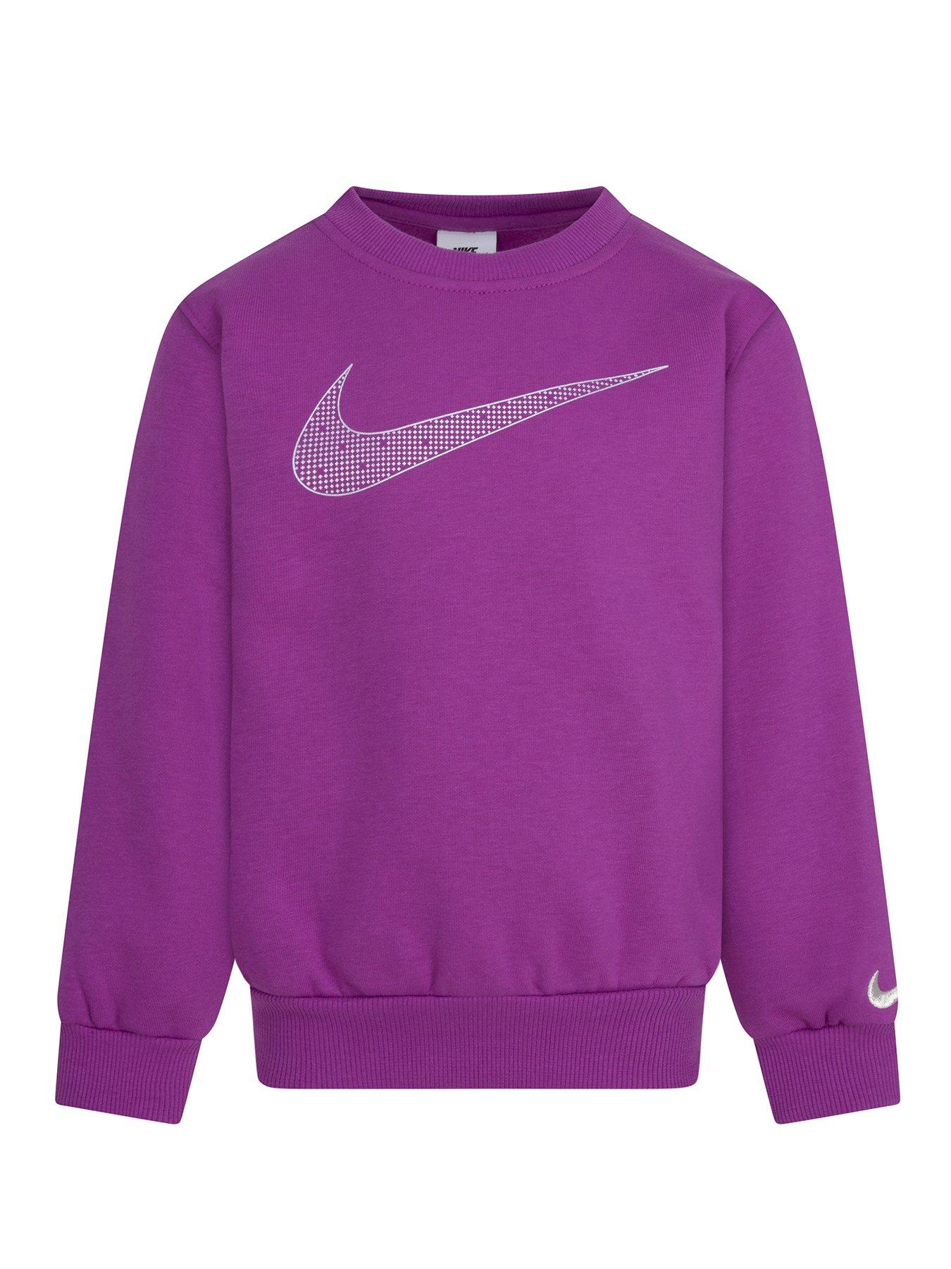undefined Kids Girls Shine Sweatshirt - Pink