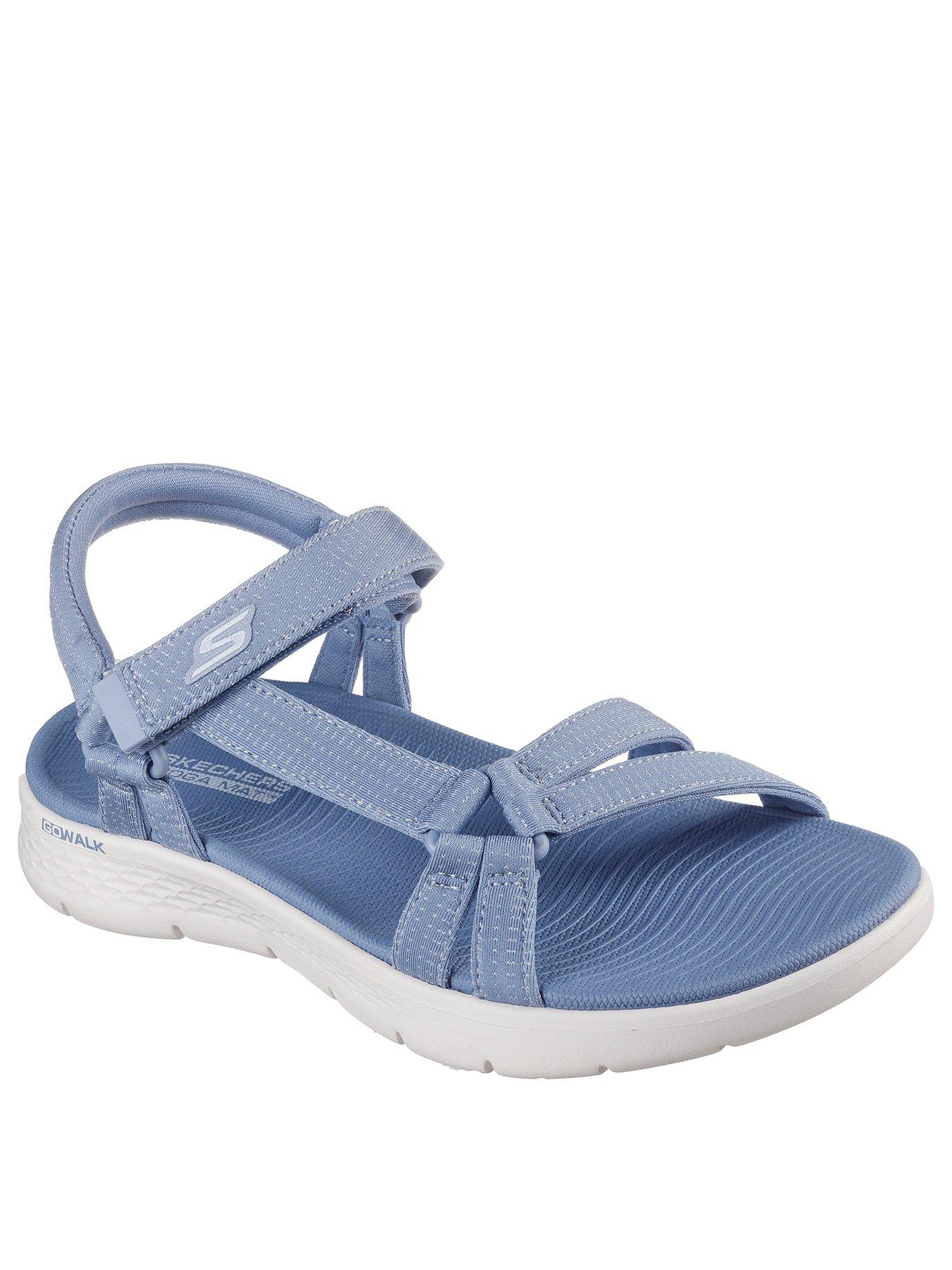 Skechers Go Walk Flex Sandal Sublime Heather Quarter Strap Sandal