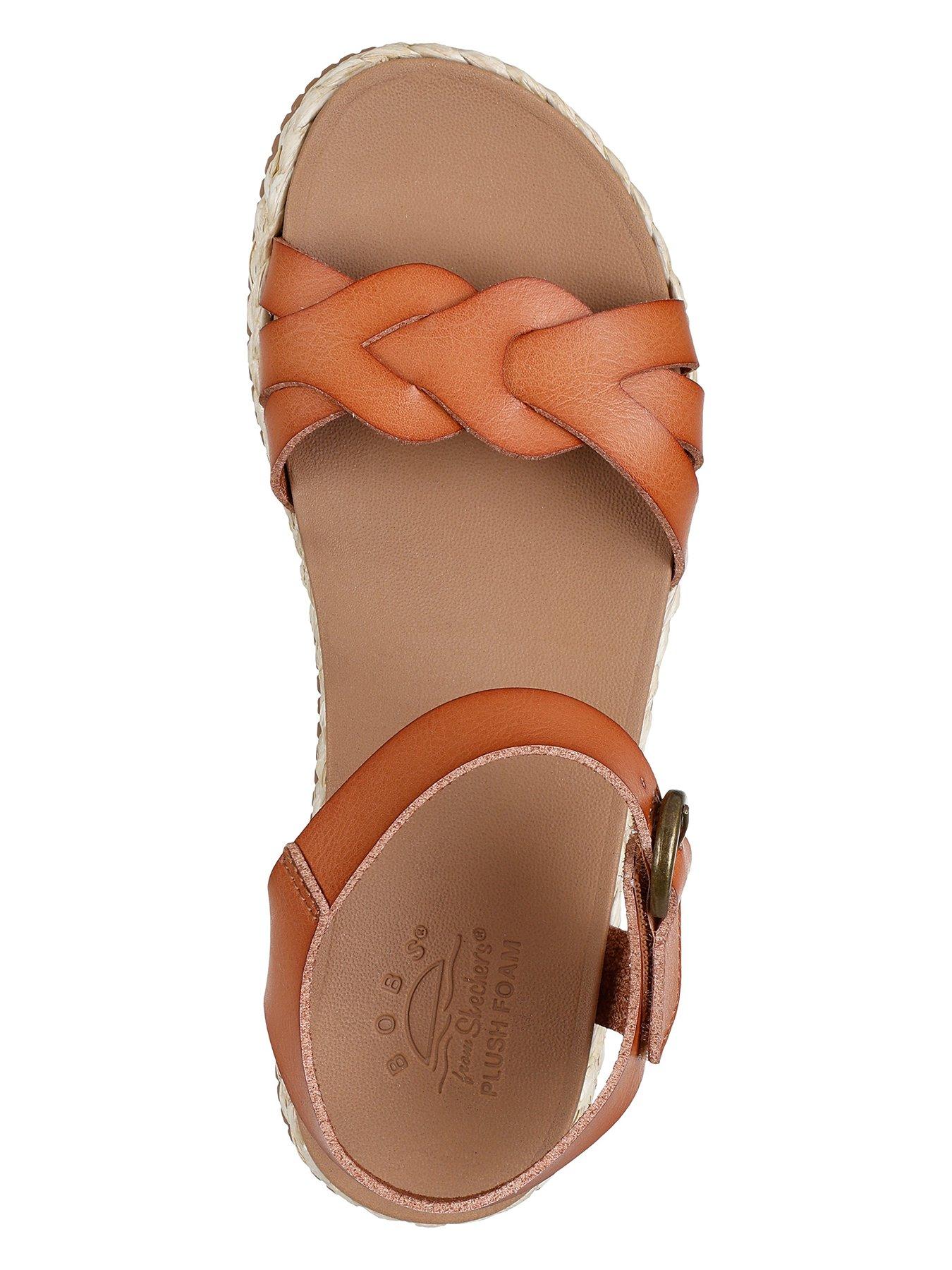 Image 3 of 5 of Skechers Stormy Kiss Braided Strap Sandal - Luggage