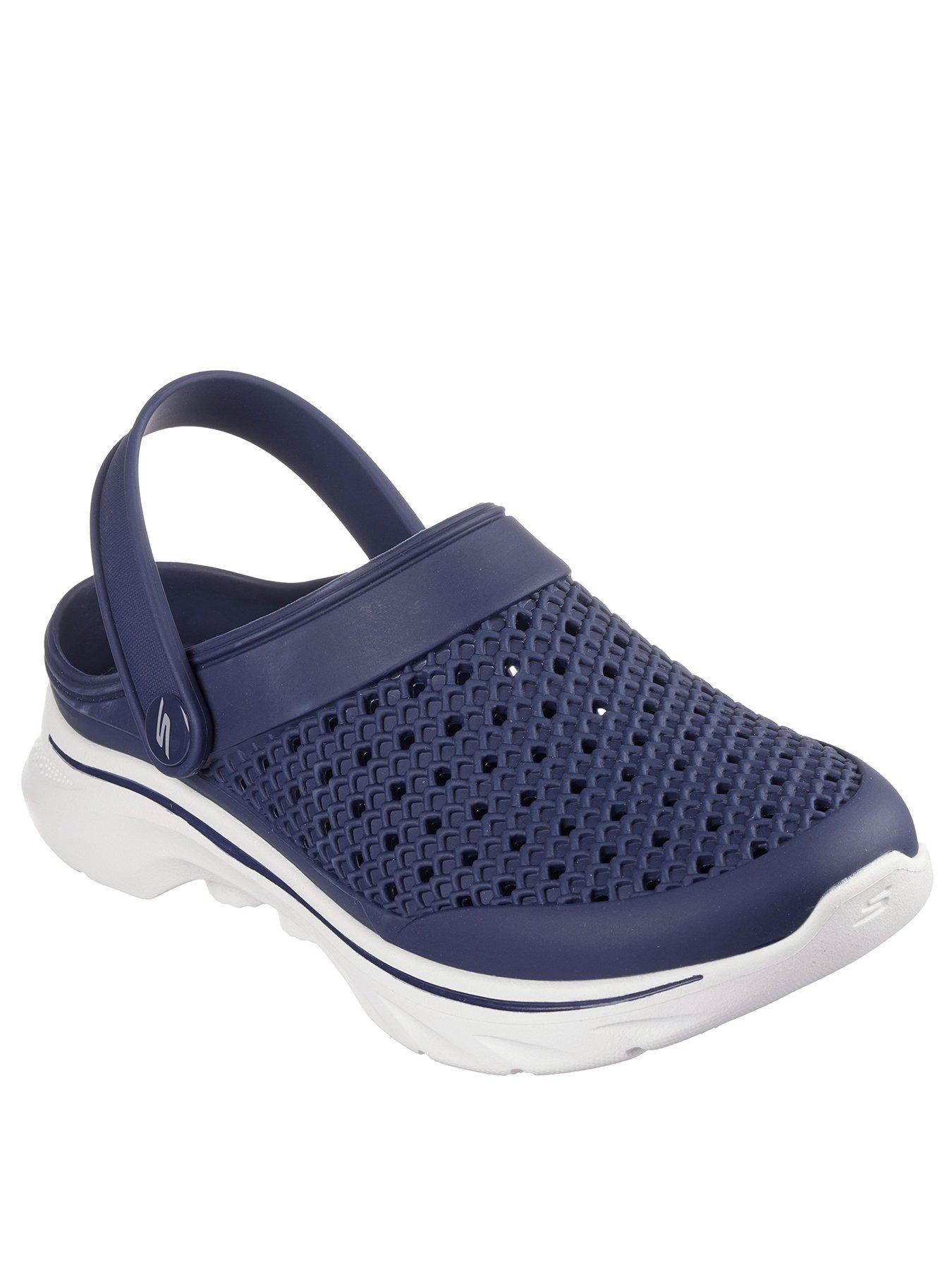 Skechers Go Walk Foamies Joyous Molded Clog Navy/white Very