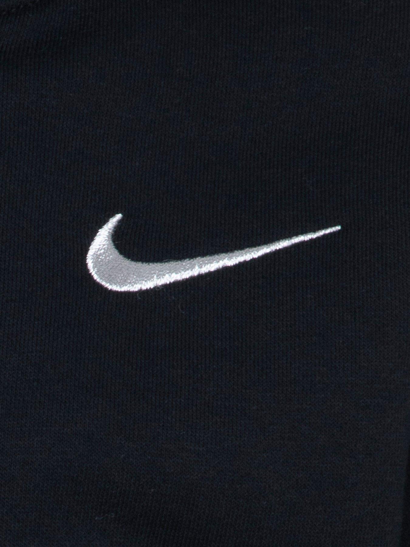 Image 4 of 5 of Nike Kids Girls Shine Hoody Legging Tracksuit - Black
