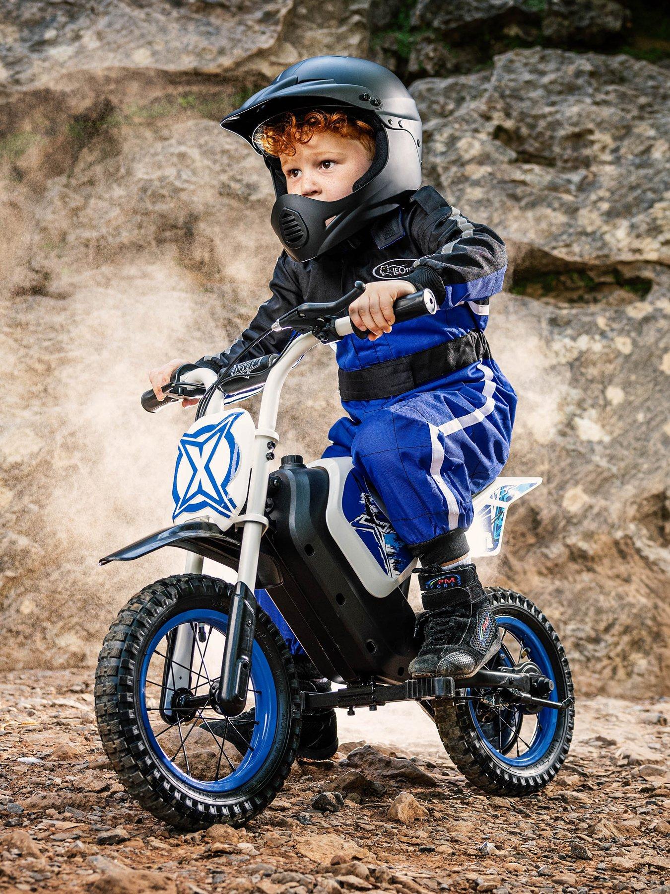 XOOTZ Kids Cobolt Electric 12V Dirt Bike, Ride-On Motorbike