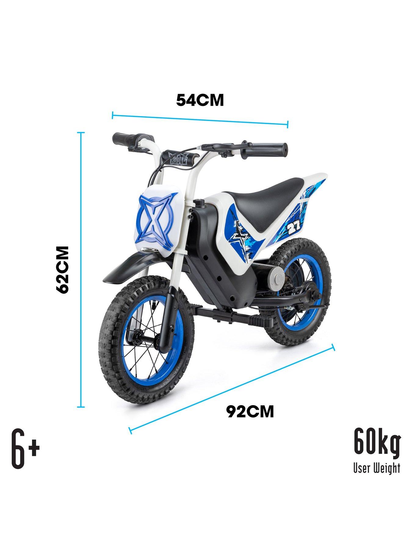 Image 3 of 7 of XOOTZ Kids Cobolt Electric 12V Dirt Bike, Ride-On Motorbike