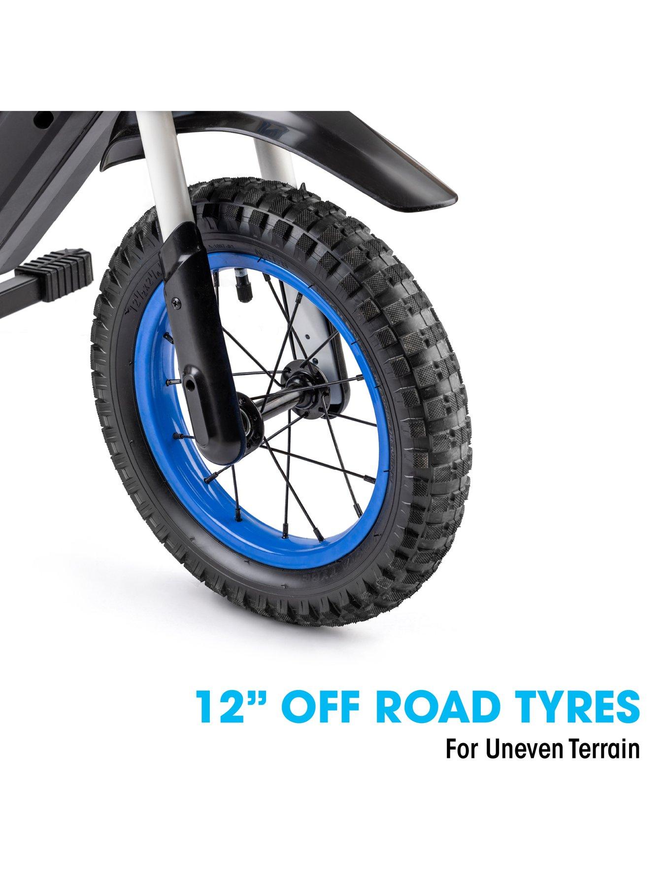 Image 5 of 7 of XOOTZ Kids Cobolt Electric 12V Dirt Bike, Ride-On Motorbike