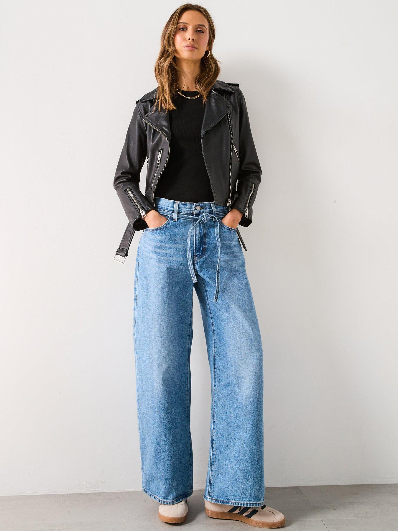 Image 3 of 6 of Levi's Xl Straight Jeans - Thanks Friend&nbsp;- Blue