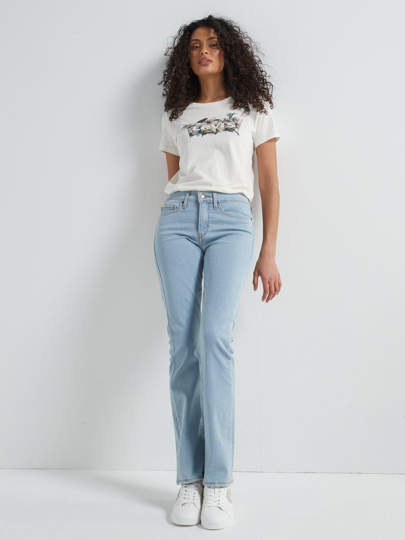 Image 3 of 6 of Levi's 315&trade; Shaping Bootcut Jeans - Different Route Blue