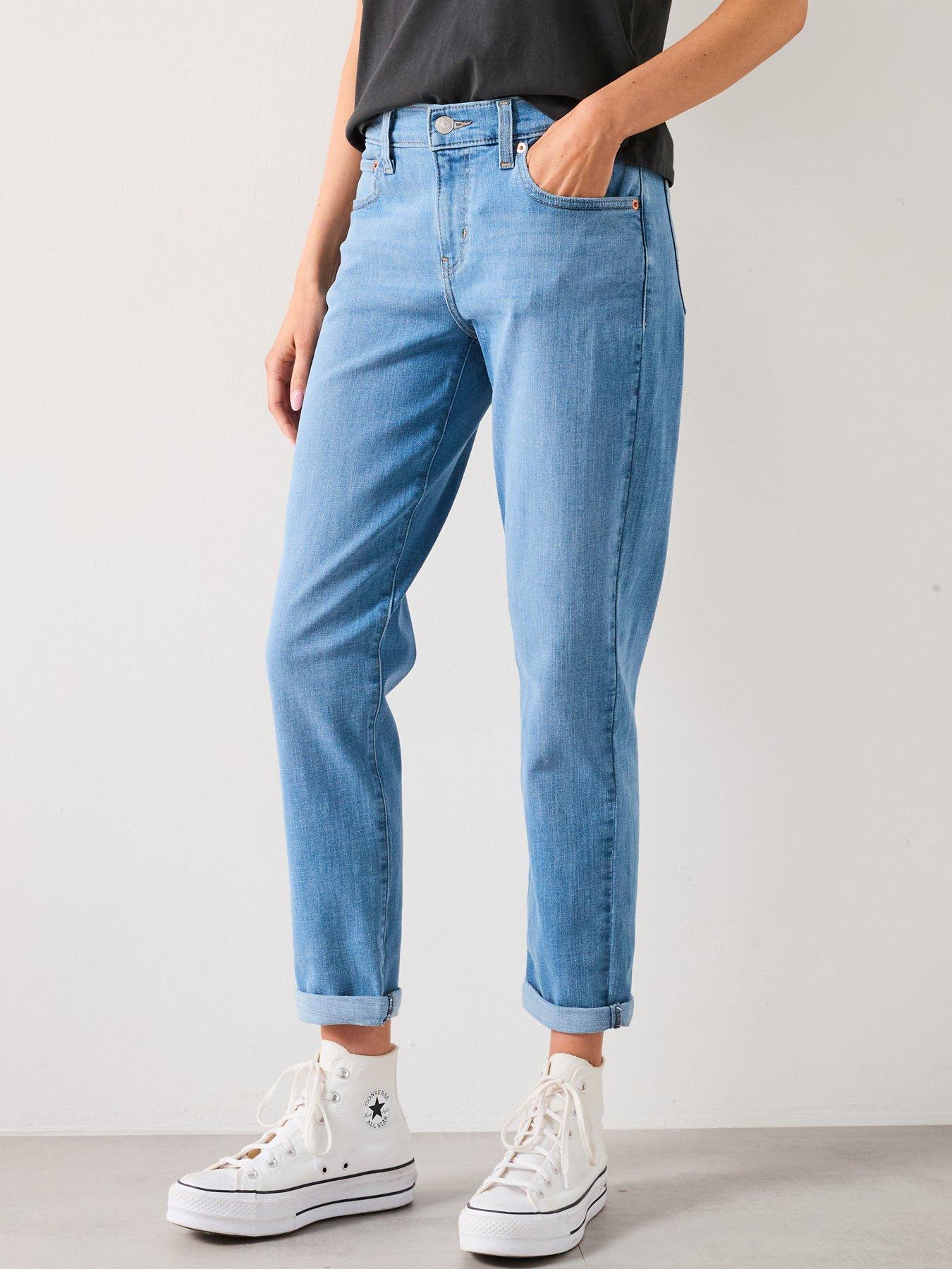 undefined Boyfriend Jeans - Lapis Topic