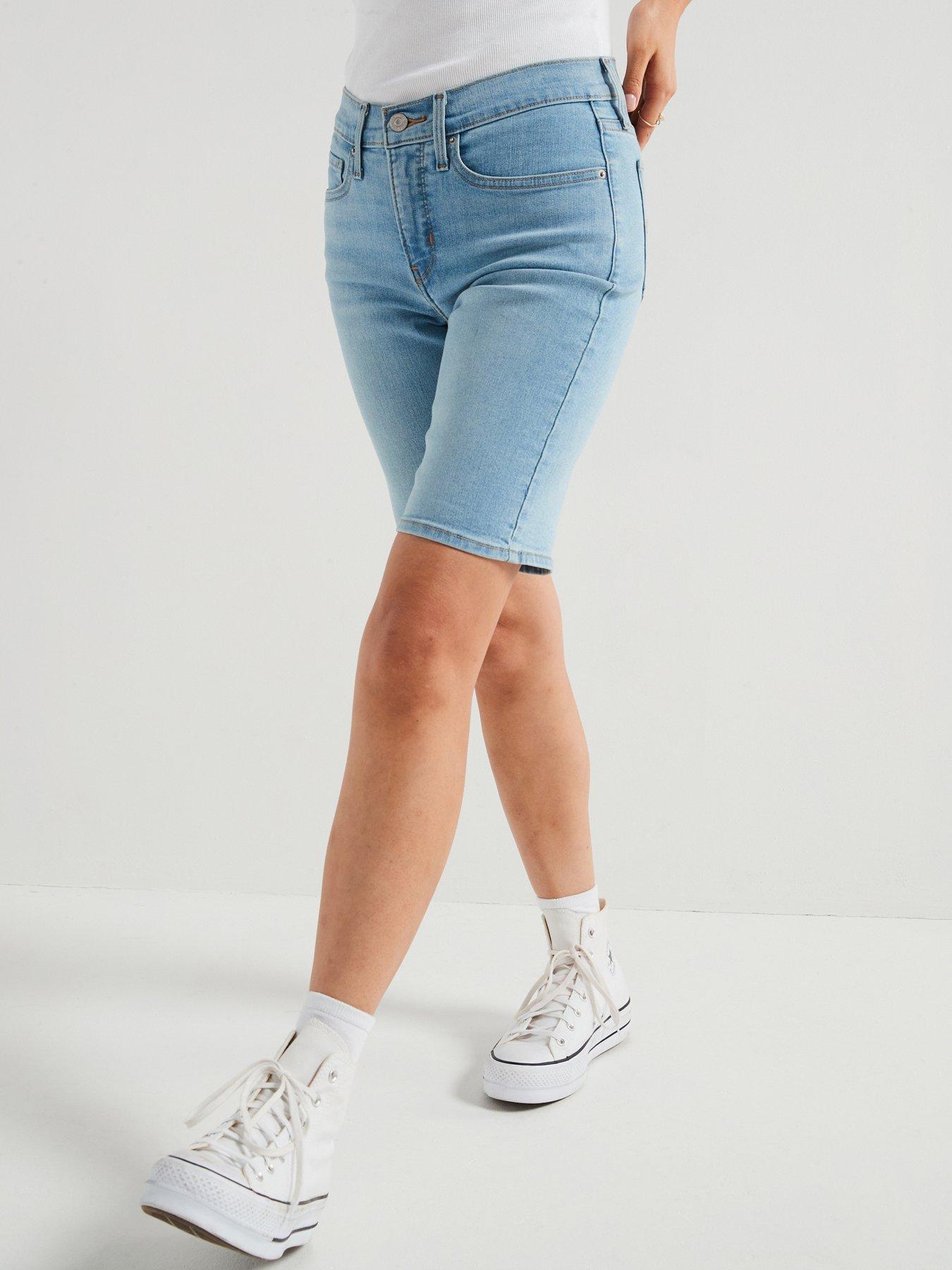 undefined Shaping Bermuda Shorts - 0