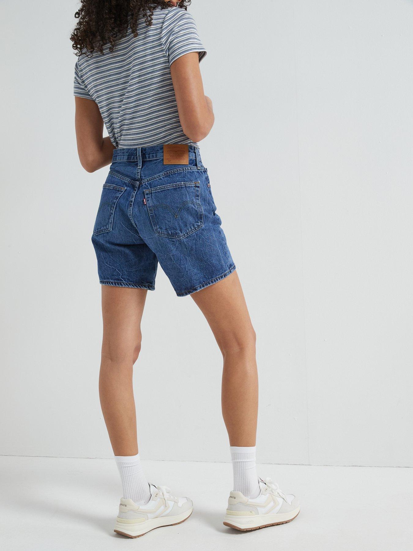 Image 6 of 6 of Levi's 501&reg; Mid-thigh Shorts - Blue Beauty