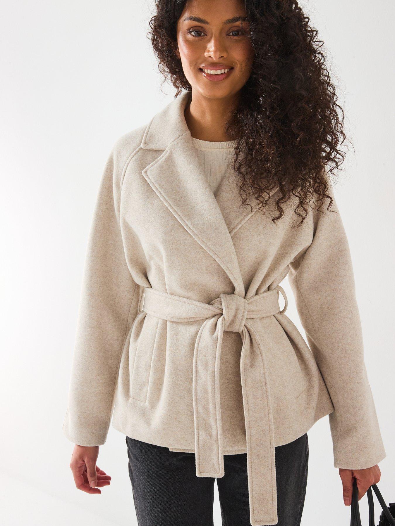 Short wrap jacket deals